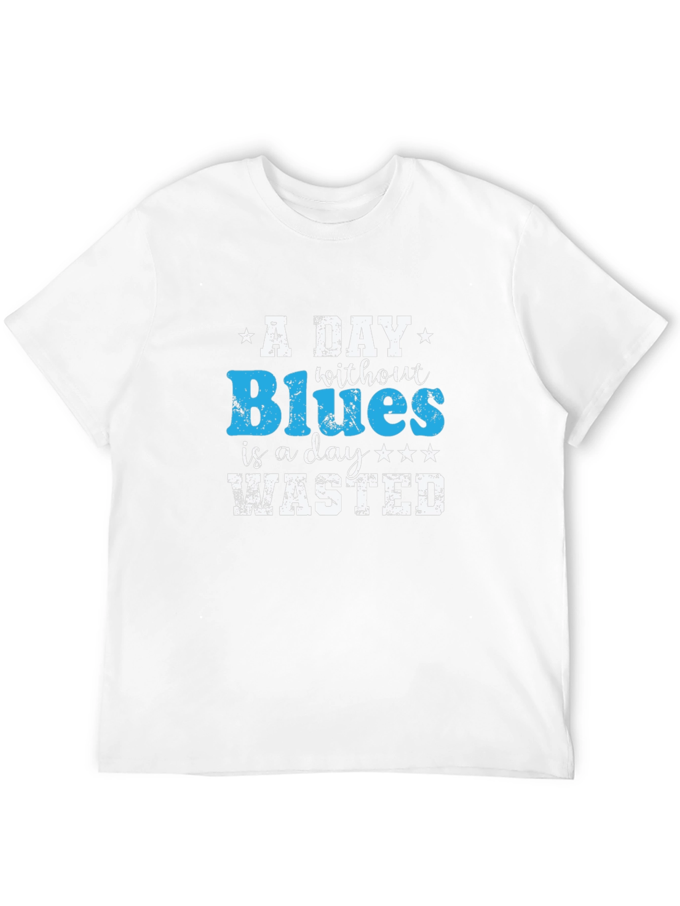 A Day Without Blues T-Shirt - Music Lover Tee