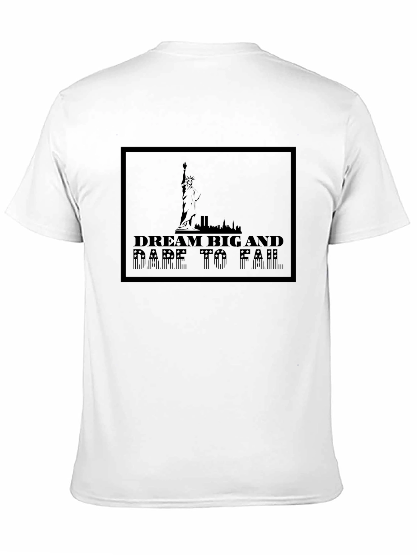 Dream Big Graphic Tee - Stylish Black T-Shirt