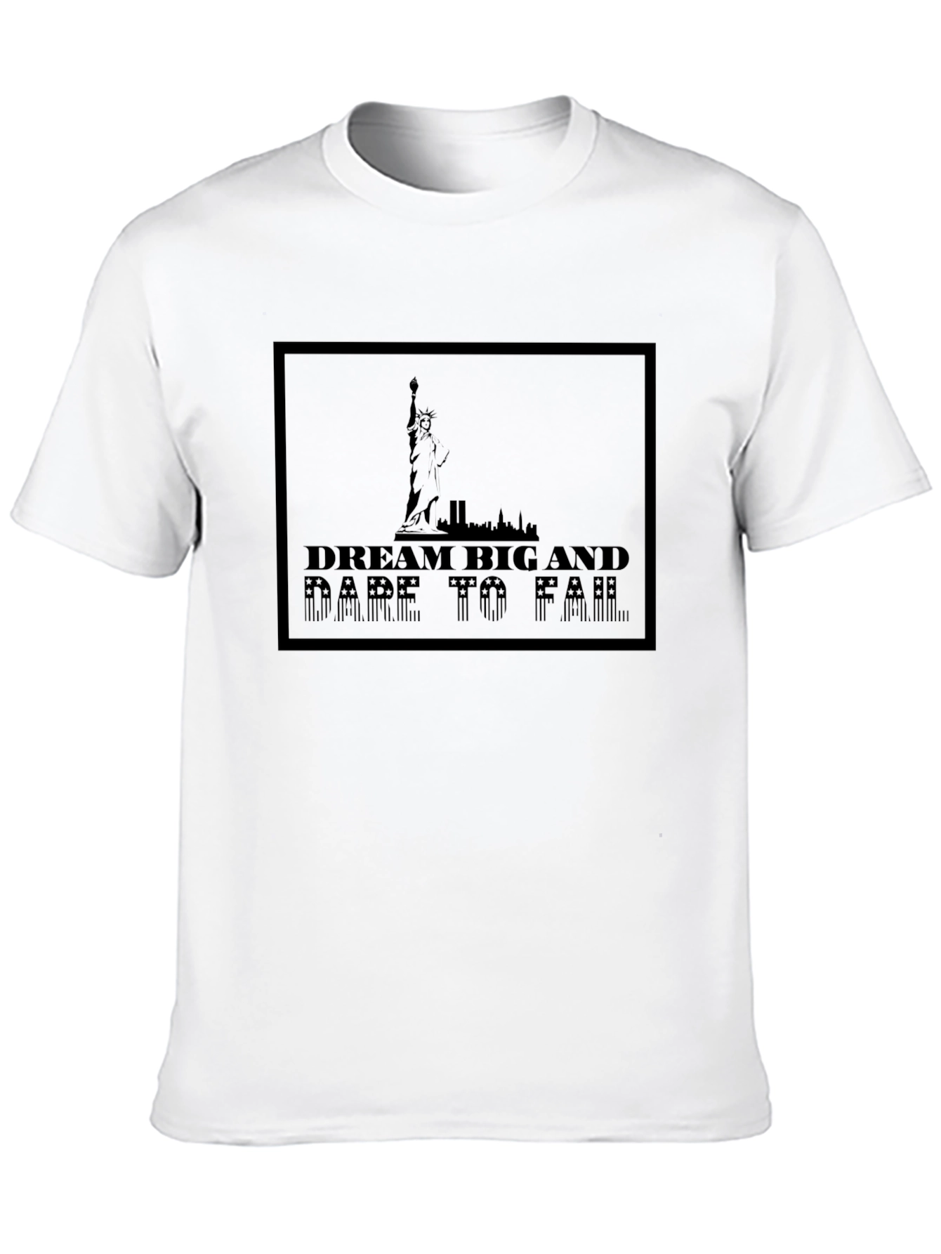 Dream Big Graphic Tee - Stylish Black T-Shirt
