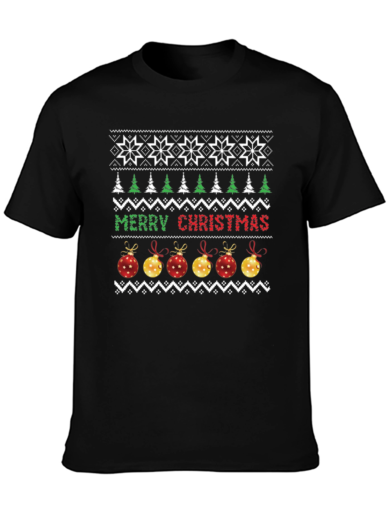 Merry Christmas Ugly Sweater T-Shirt
