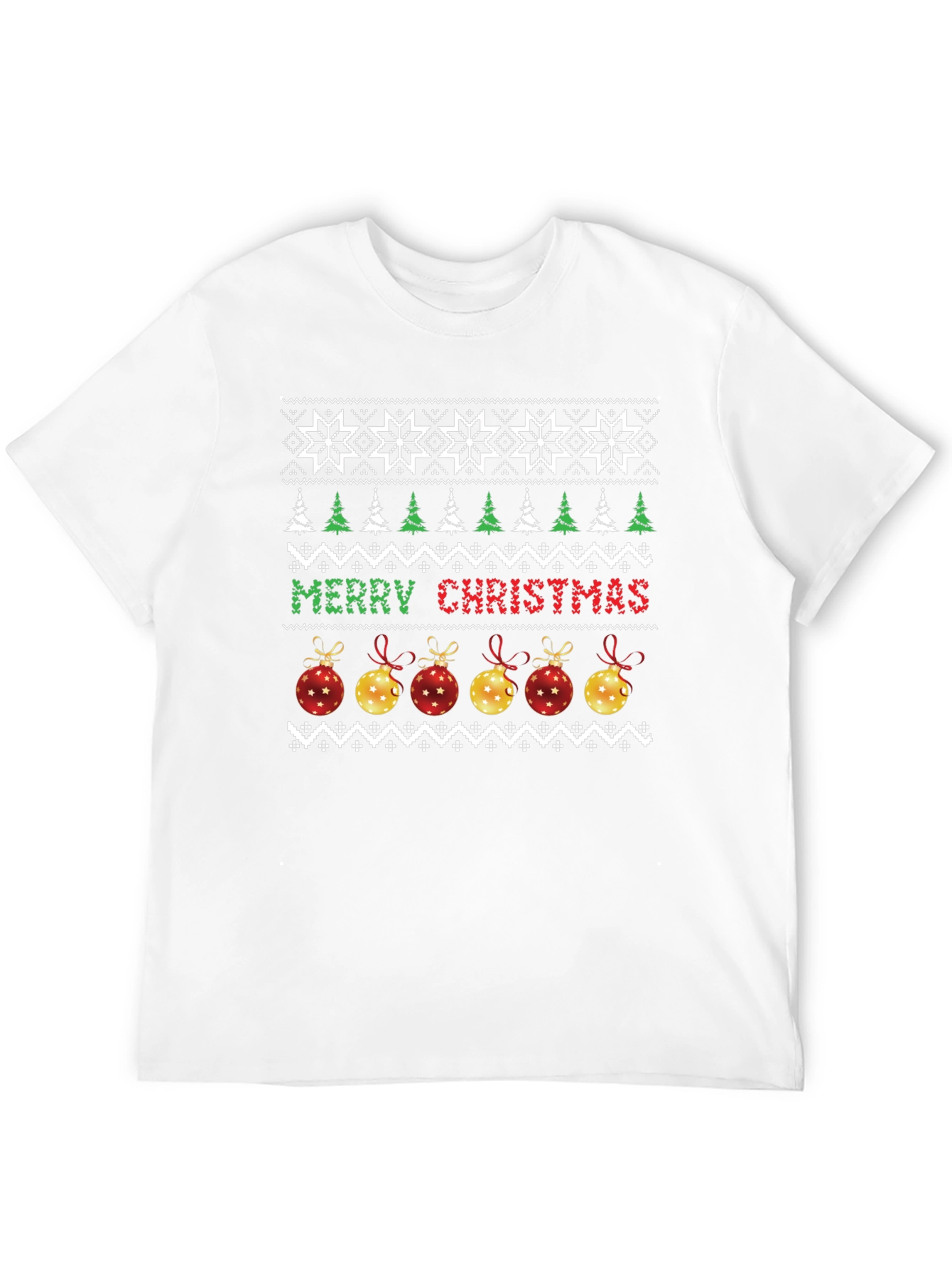 Merry Christmas Ugly Sweater T-Shirt