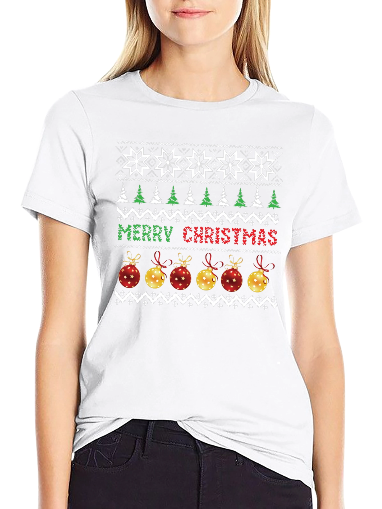 Merry Christmas Ugly Sweater T-Shirt