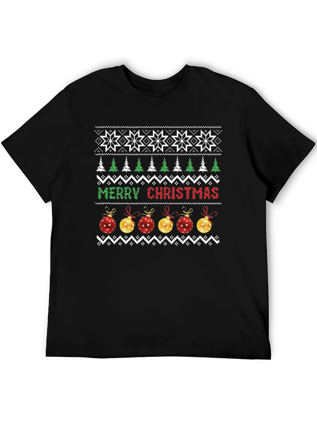 Merry Christmas Ugly Sweater T-Shirt