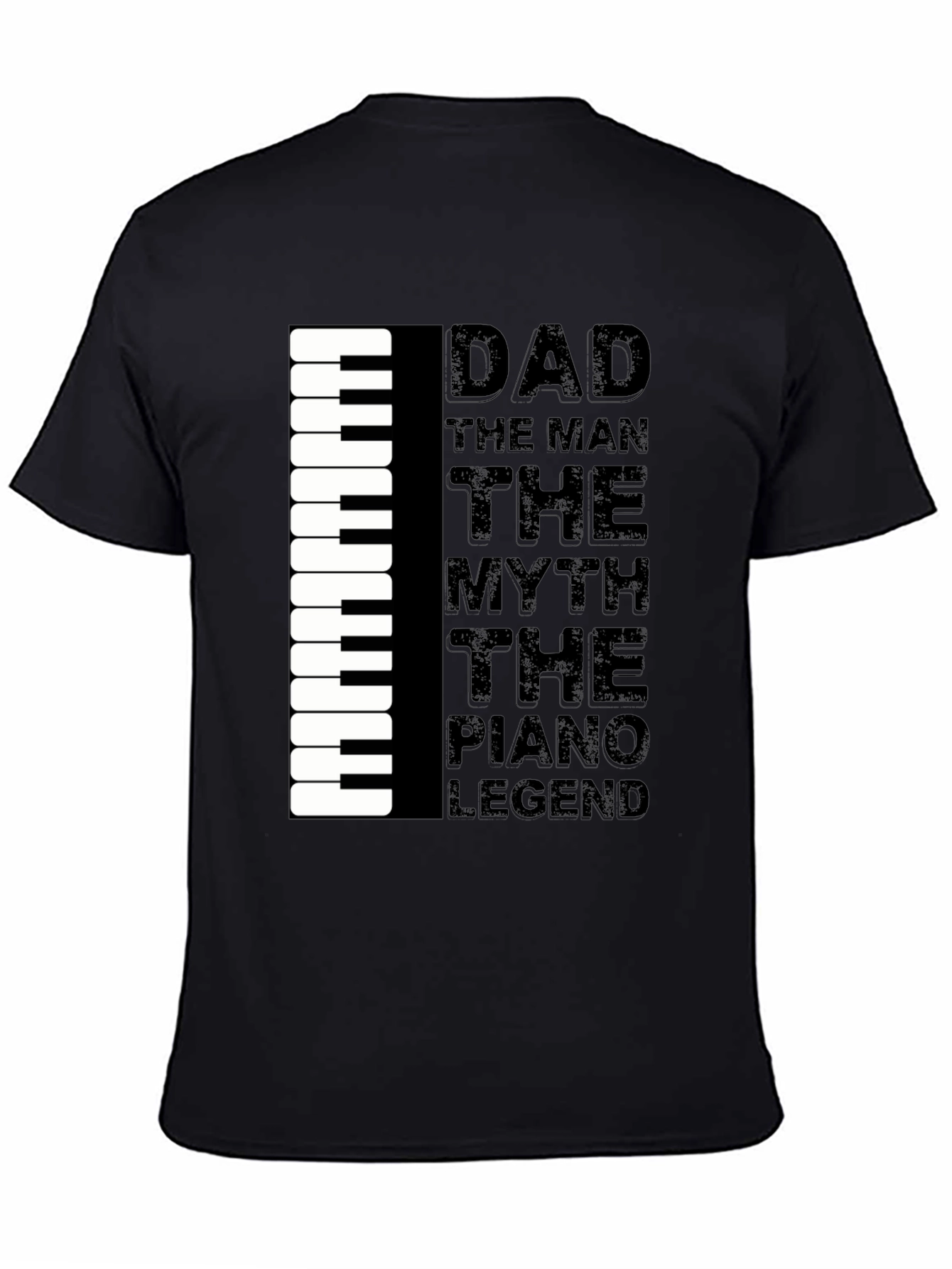Dad The Piano Legend Graphic T-Shirt