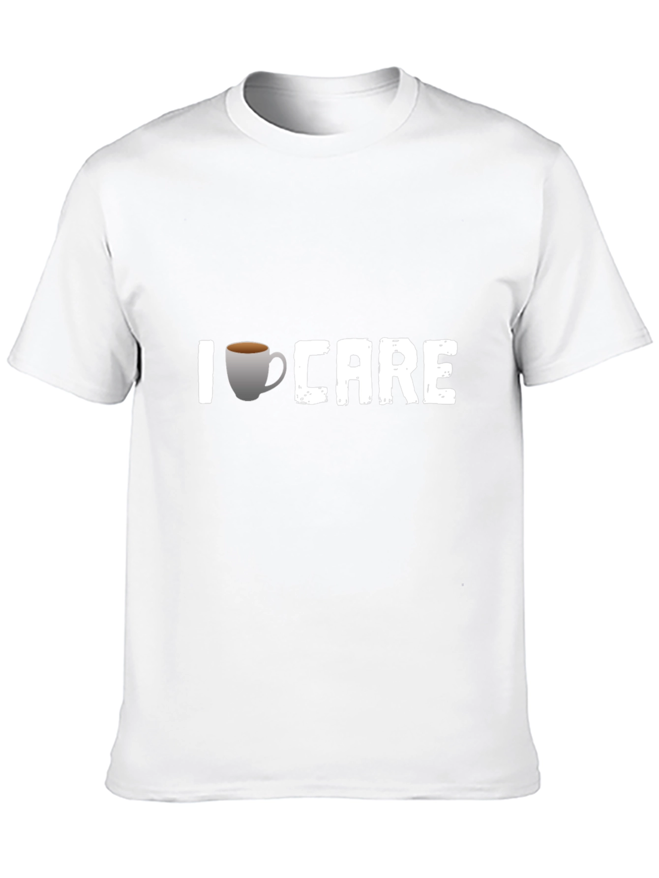 I Coffee Care Graphic T-Shirt