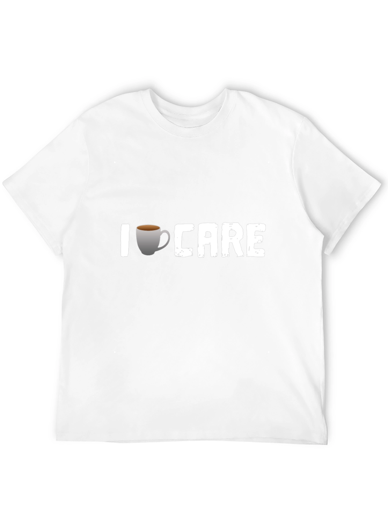I Coffee Care Graphic T-Shirt