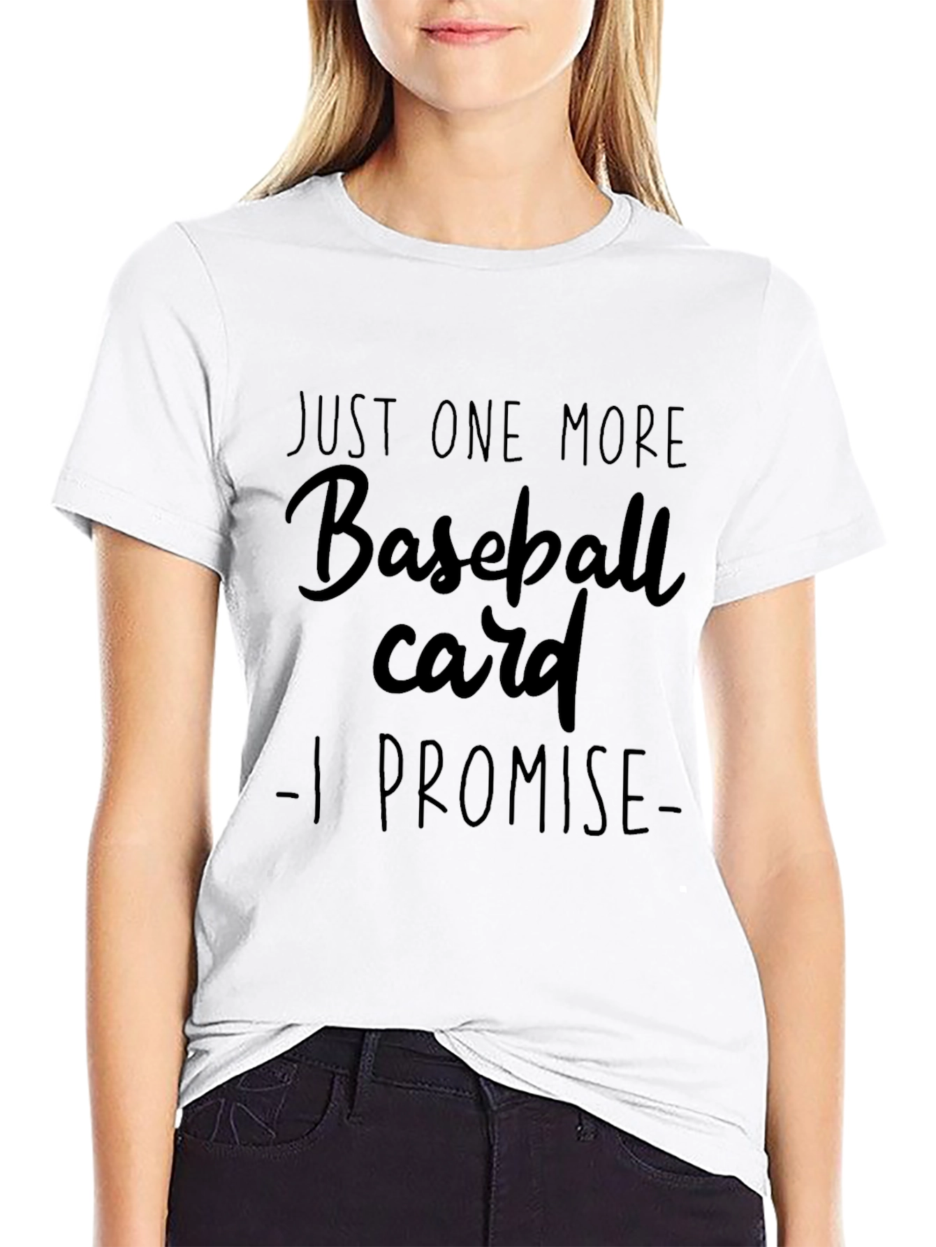 Baseball Card Promise Graphic T-Shirt