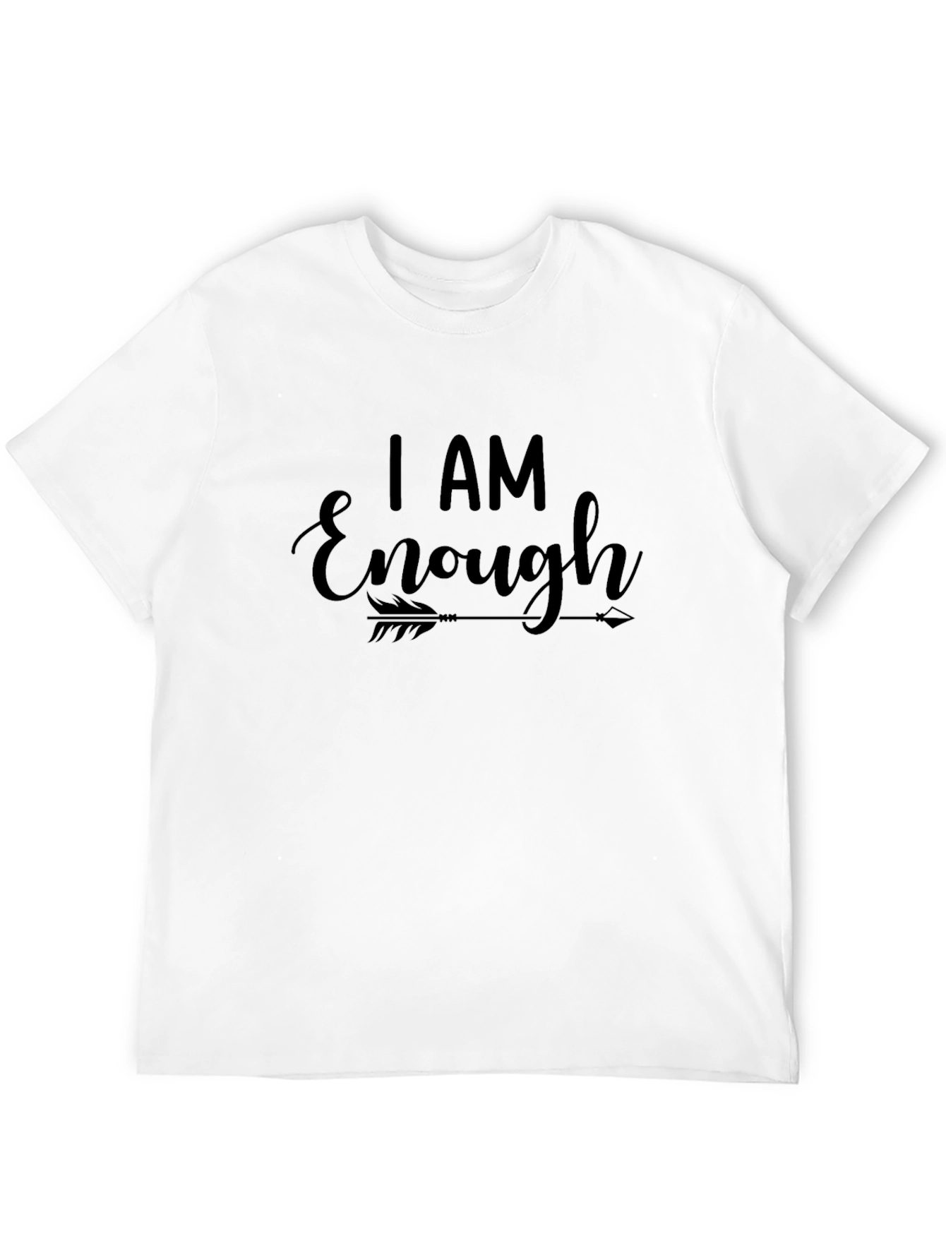 I AM Enough Graphic Tee - Motivational T-Shirt