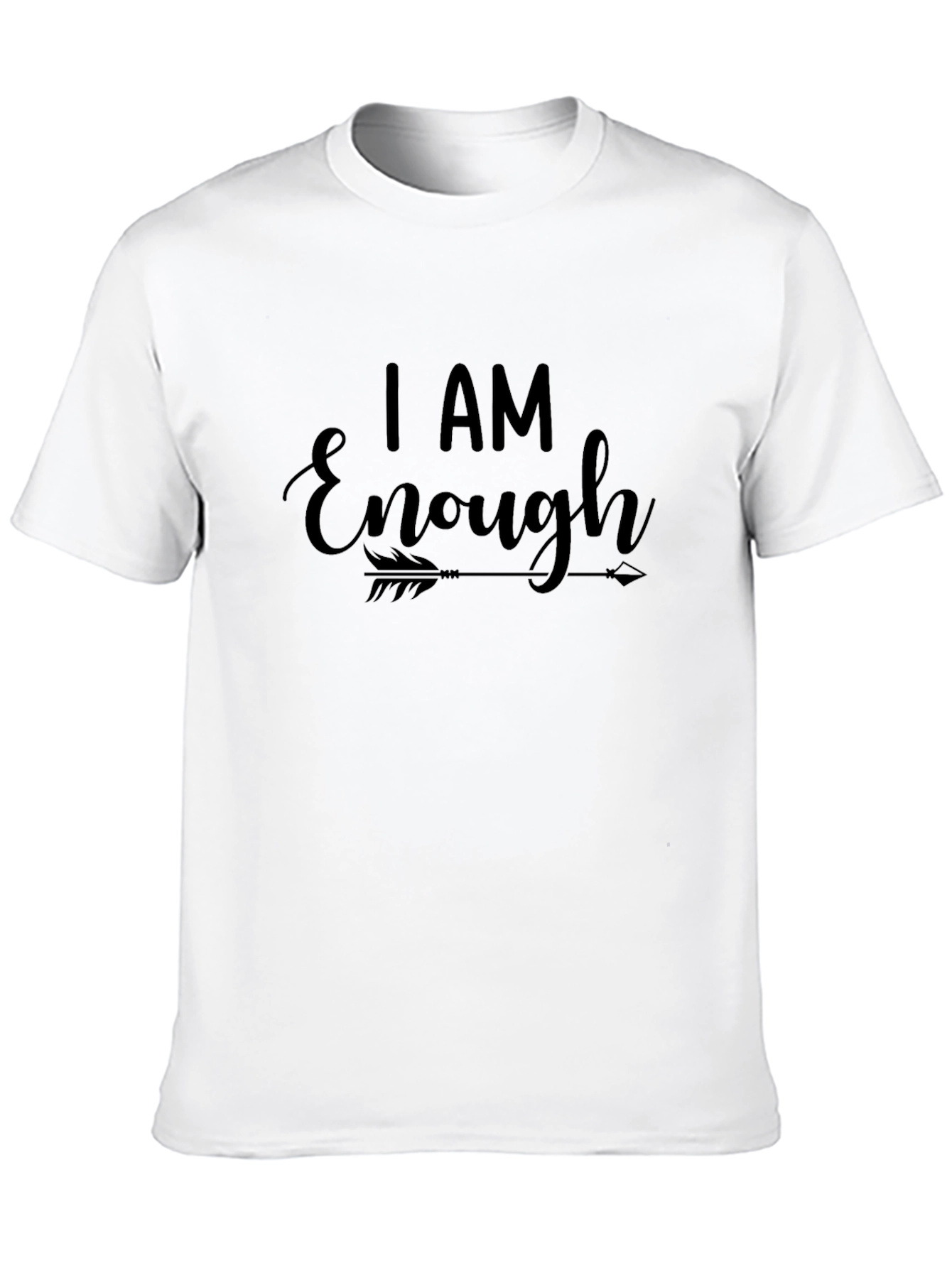 I AM Enough Graphic Tee - Motivational T-Shirt