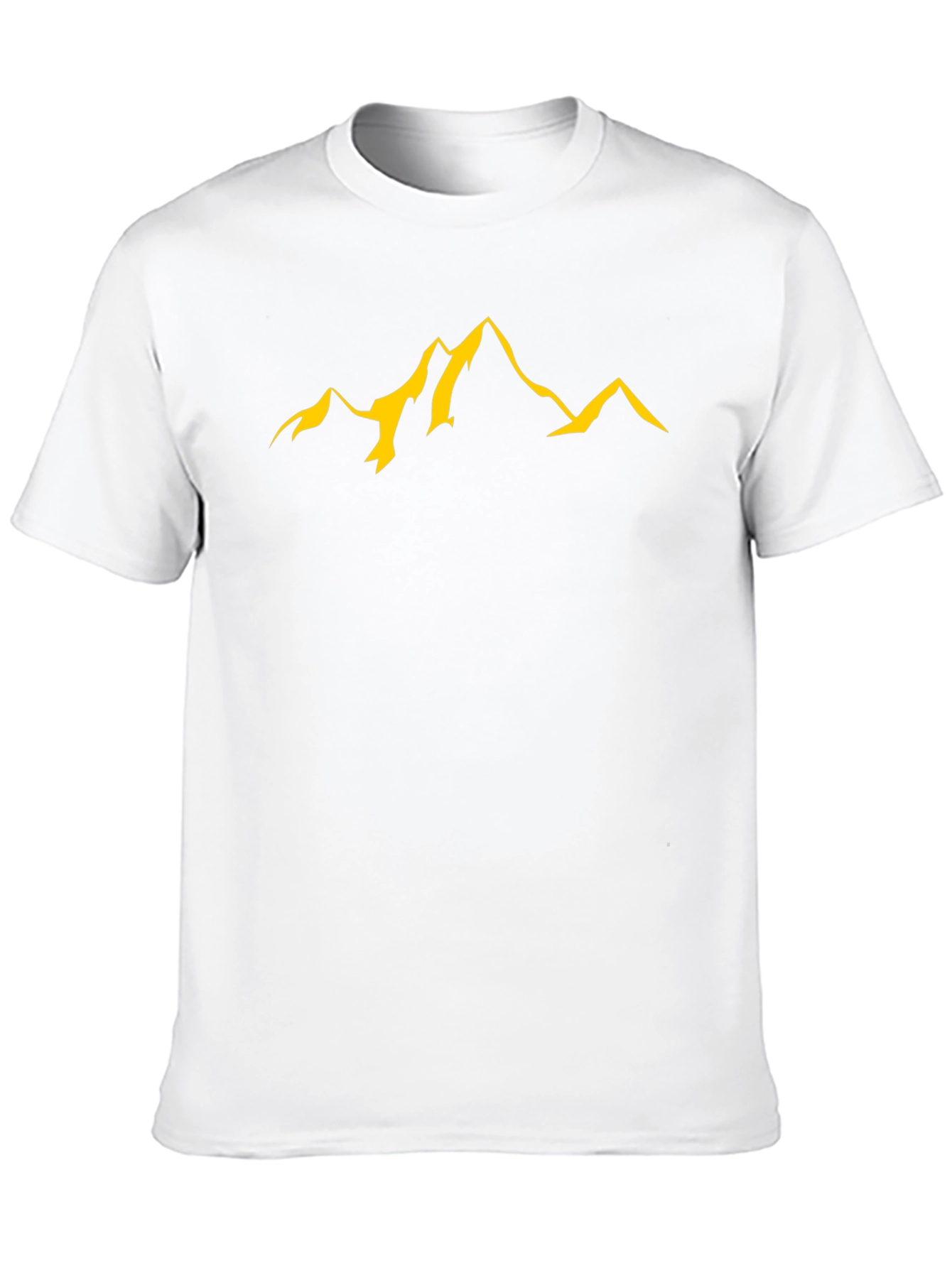 Mountain Peak Graphic T-Shirt - Black