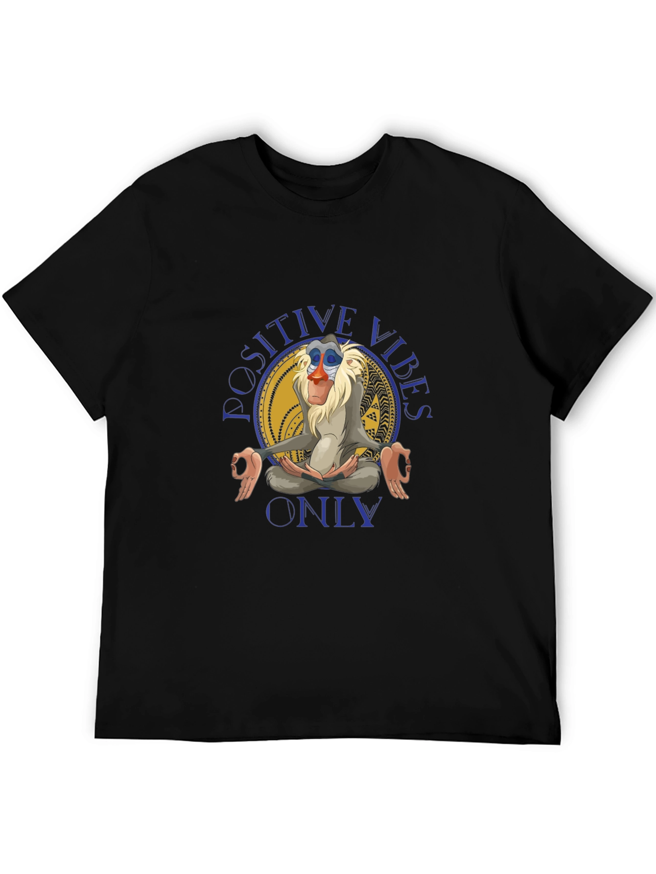 Positive Vibes Only Rafiki Graphic Tee