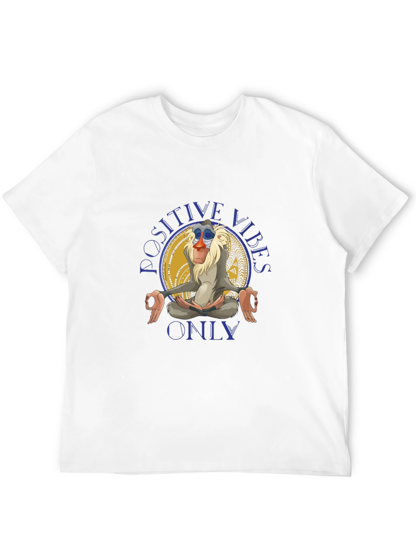 Positive Vibes Only Rafiki Graphic Tee