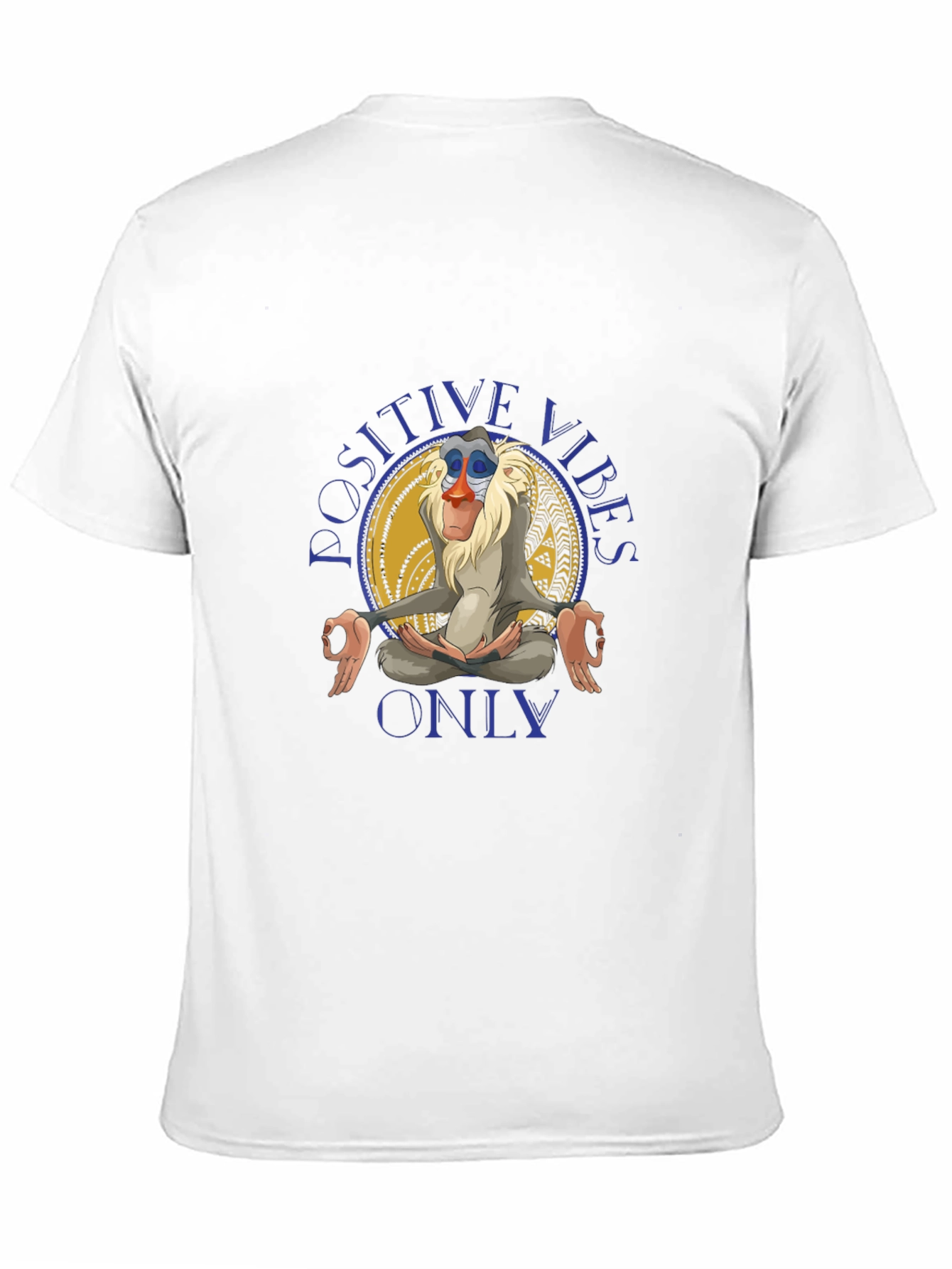Positive Vibes Only Rafiki Graphic Tee