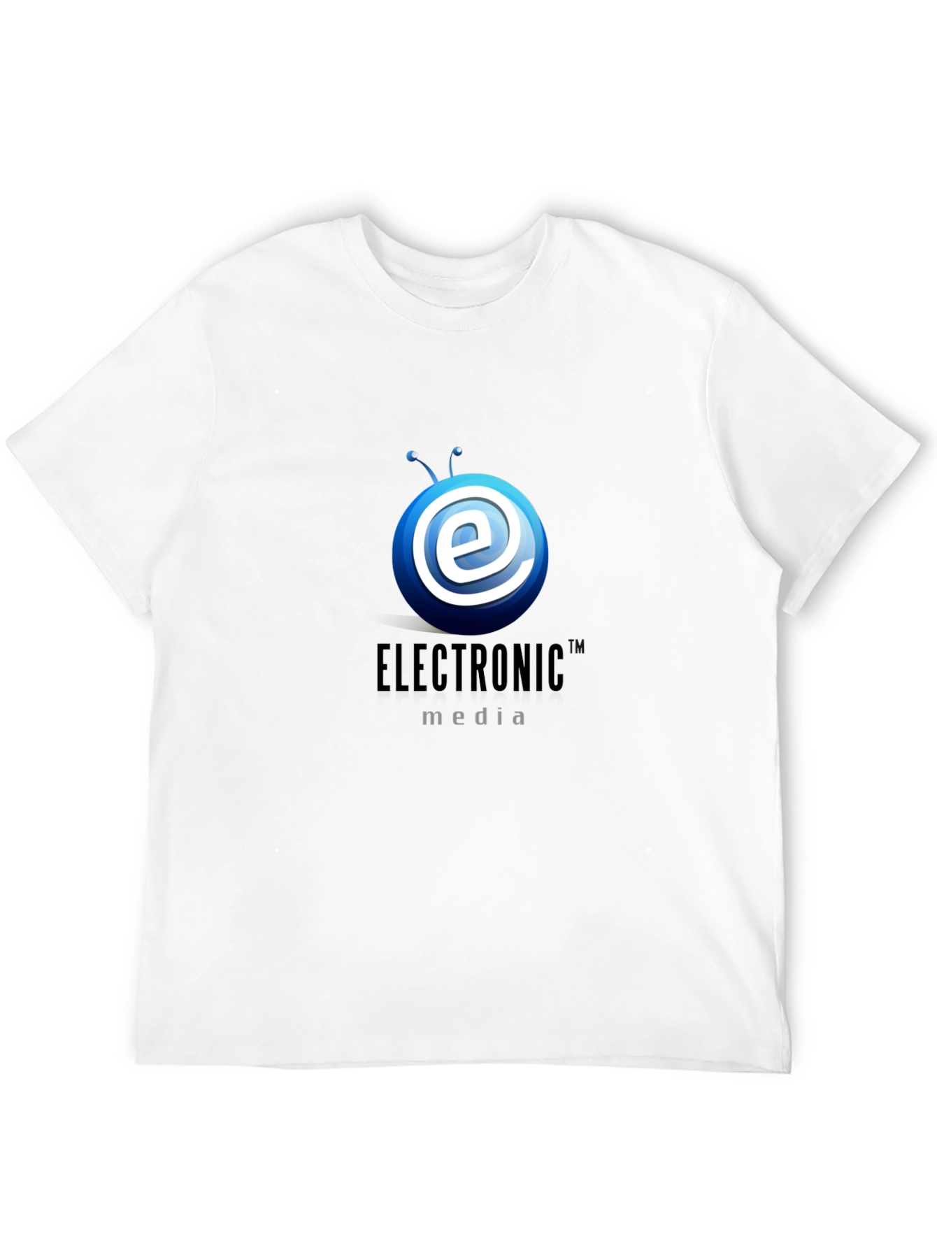 Electronic Media T-Shirt - Modern Tech Design