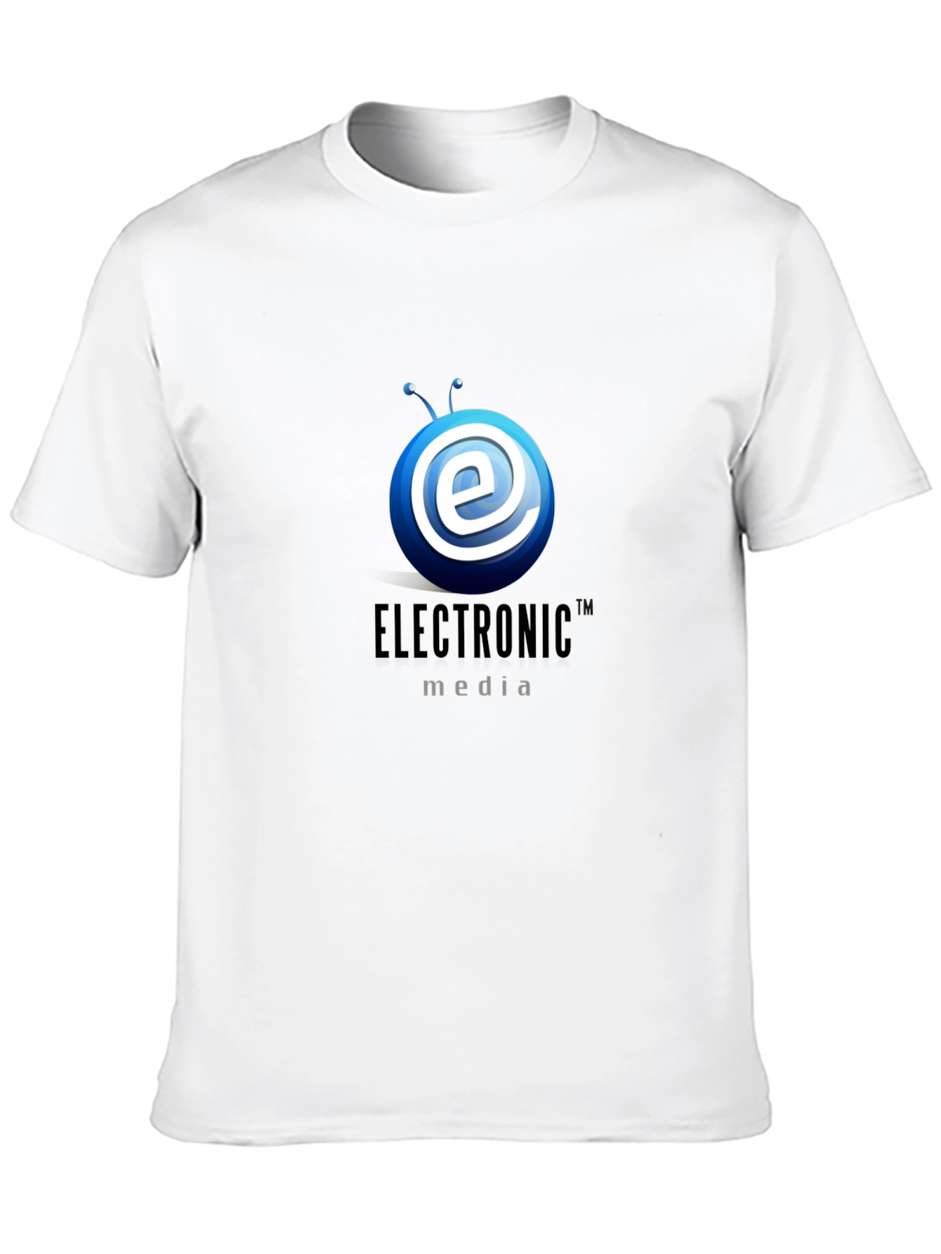 Electronic Media T-Shirt - Modern Tech Design