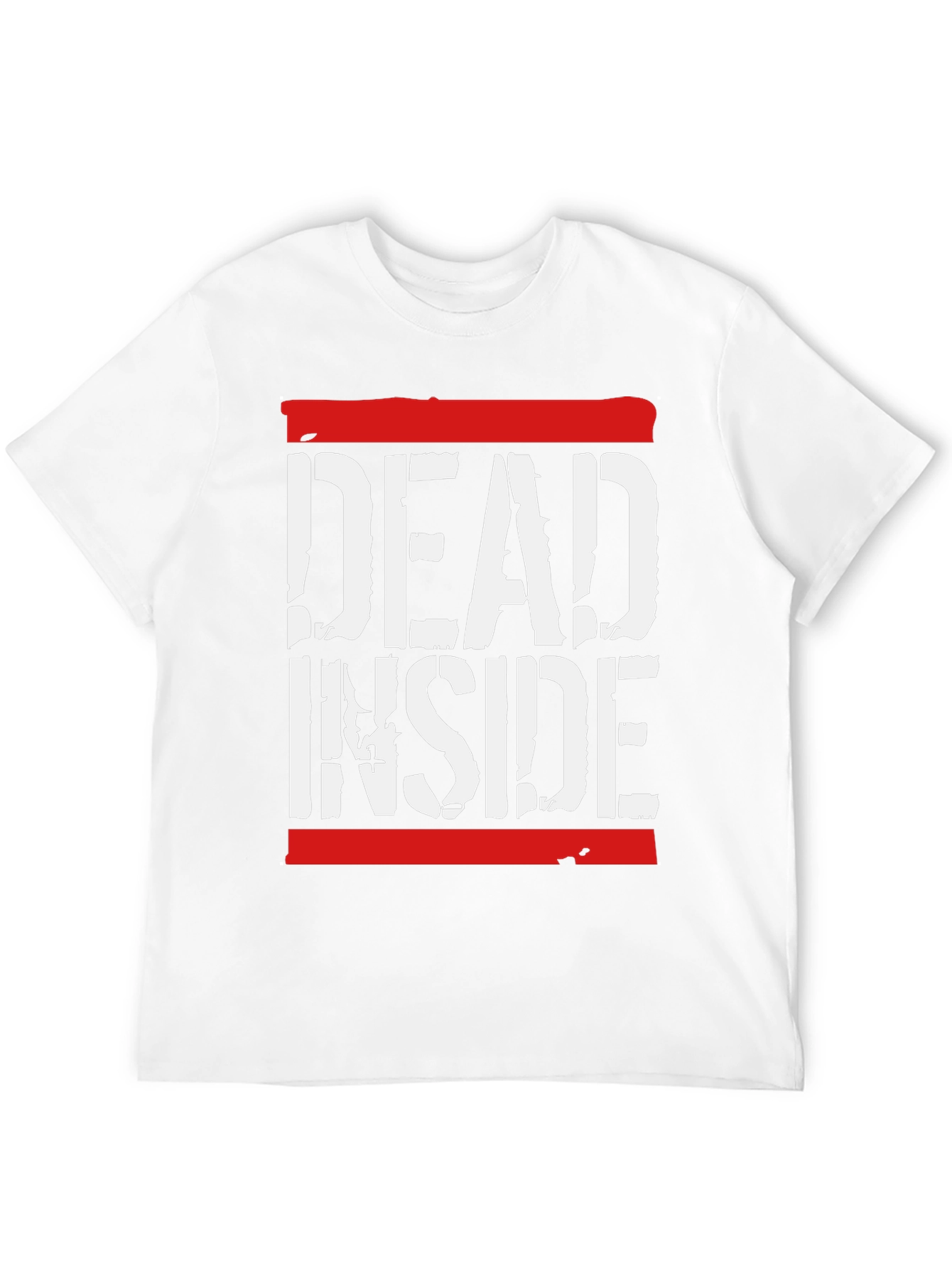 Dead Inside Graphic Tee - Trendy Casual T-Shirt