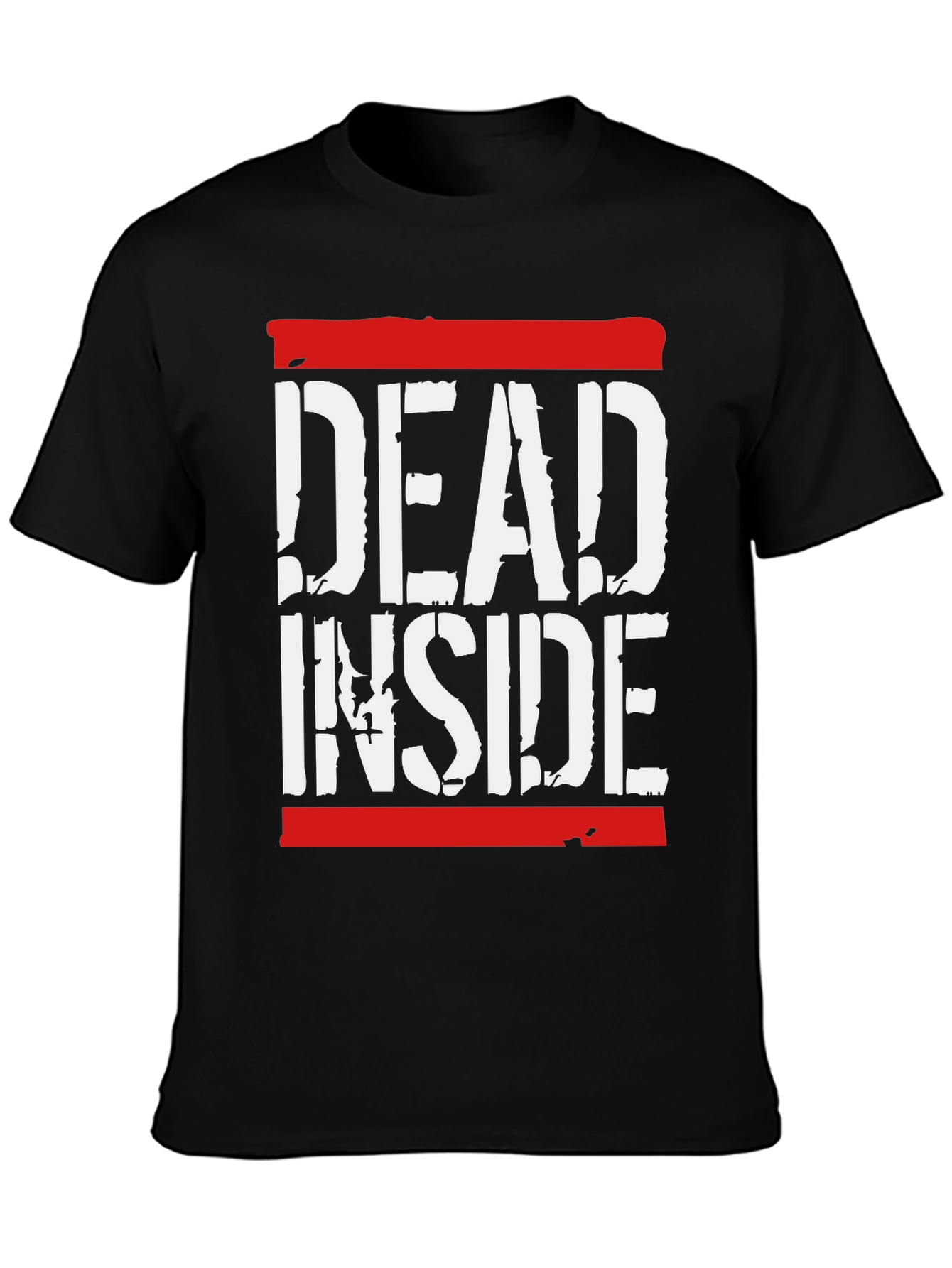Dead Inside Graphic Tee - Trendy Casual T-Shirt