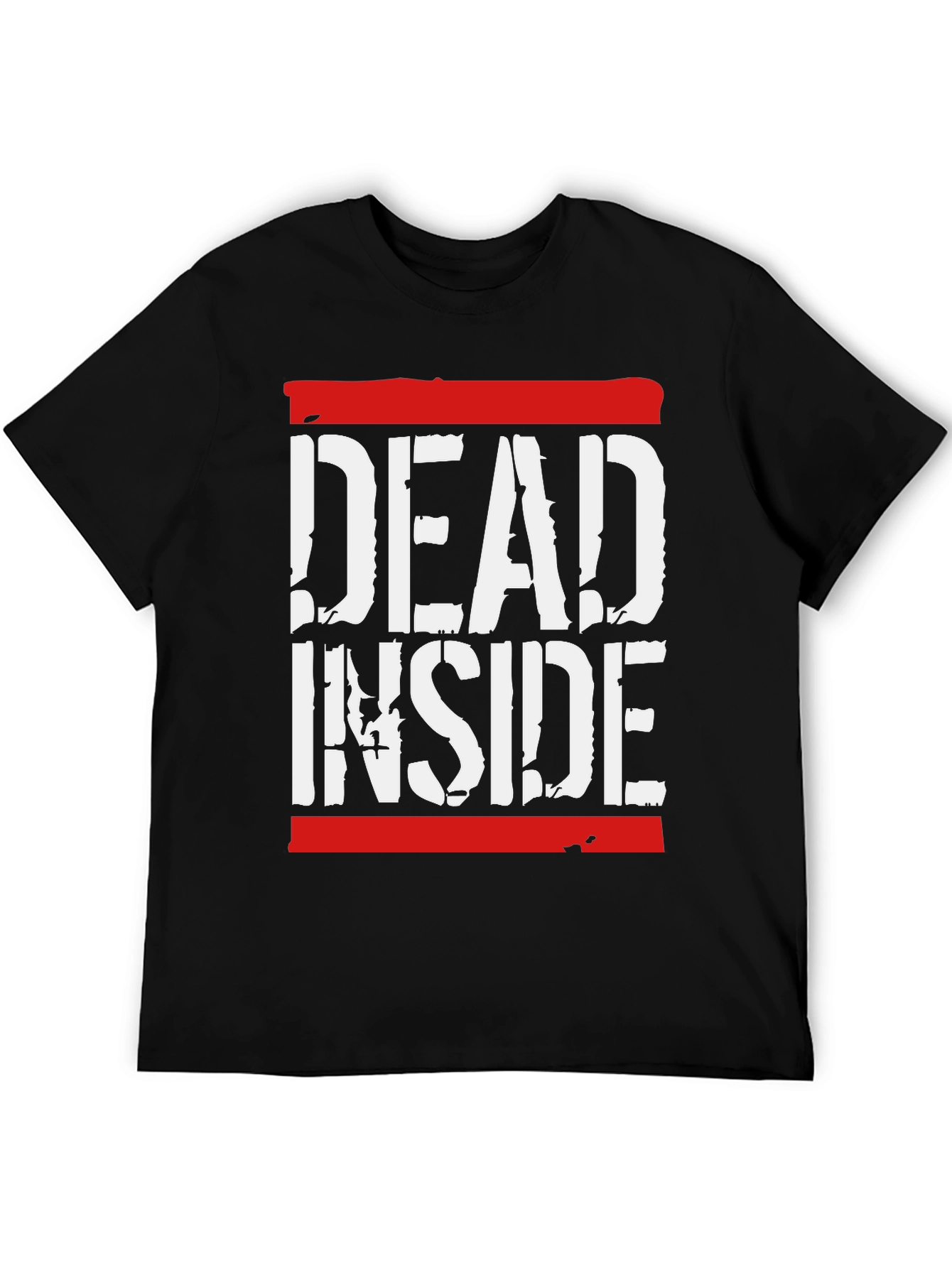 Dead Inside Graphic Tee - Trendy Casual T-Shirt