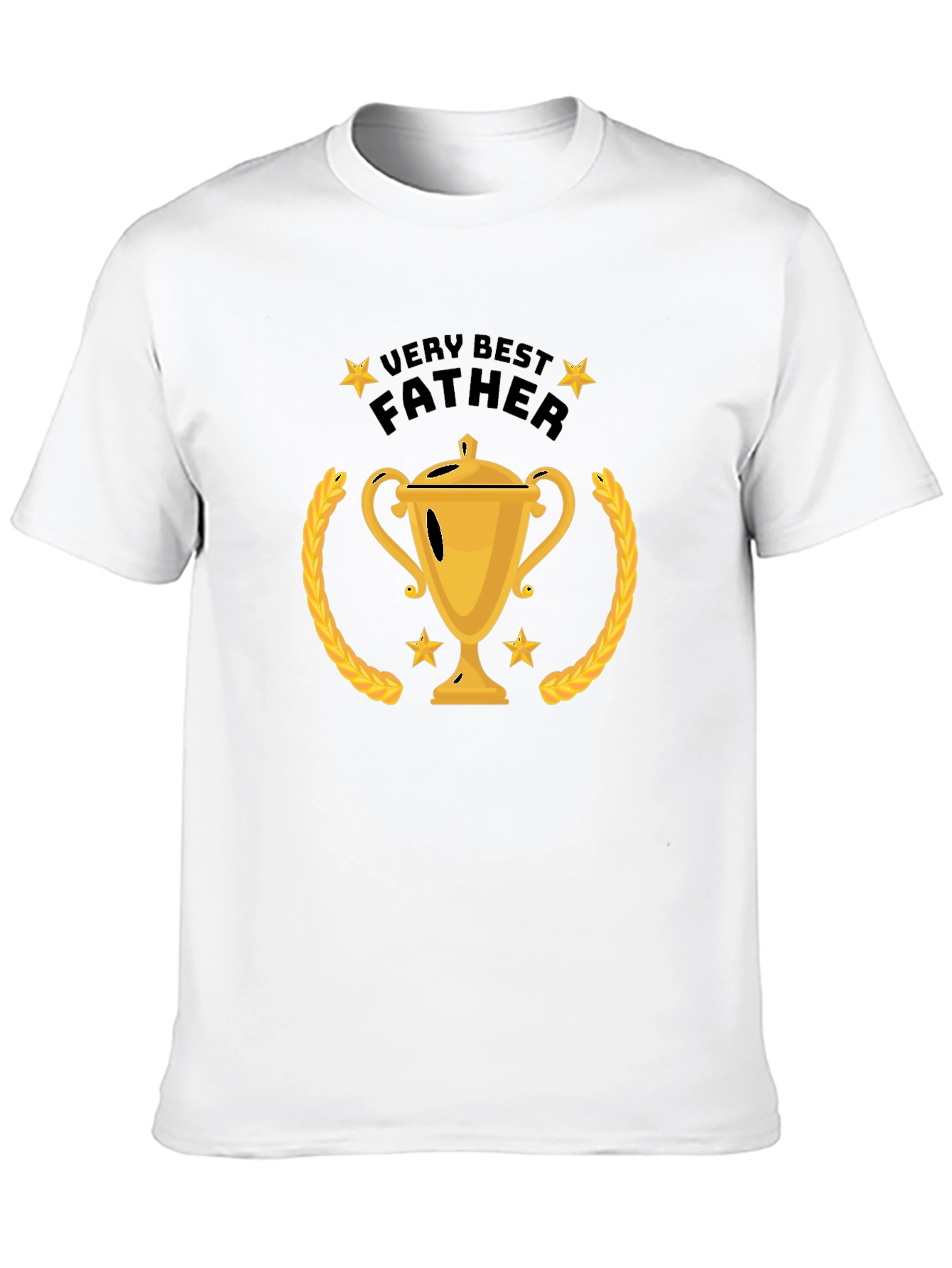 Best Father Trophy T-Shirt - Gift for Dad