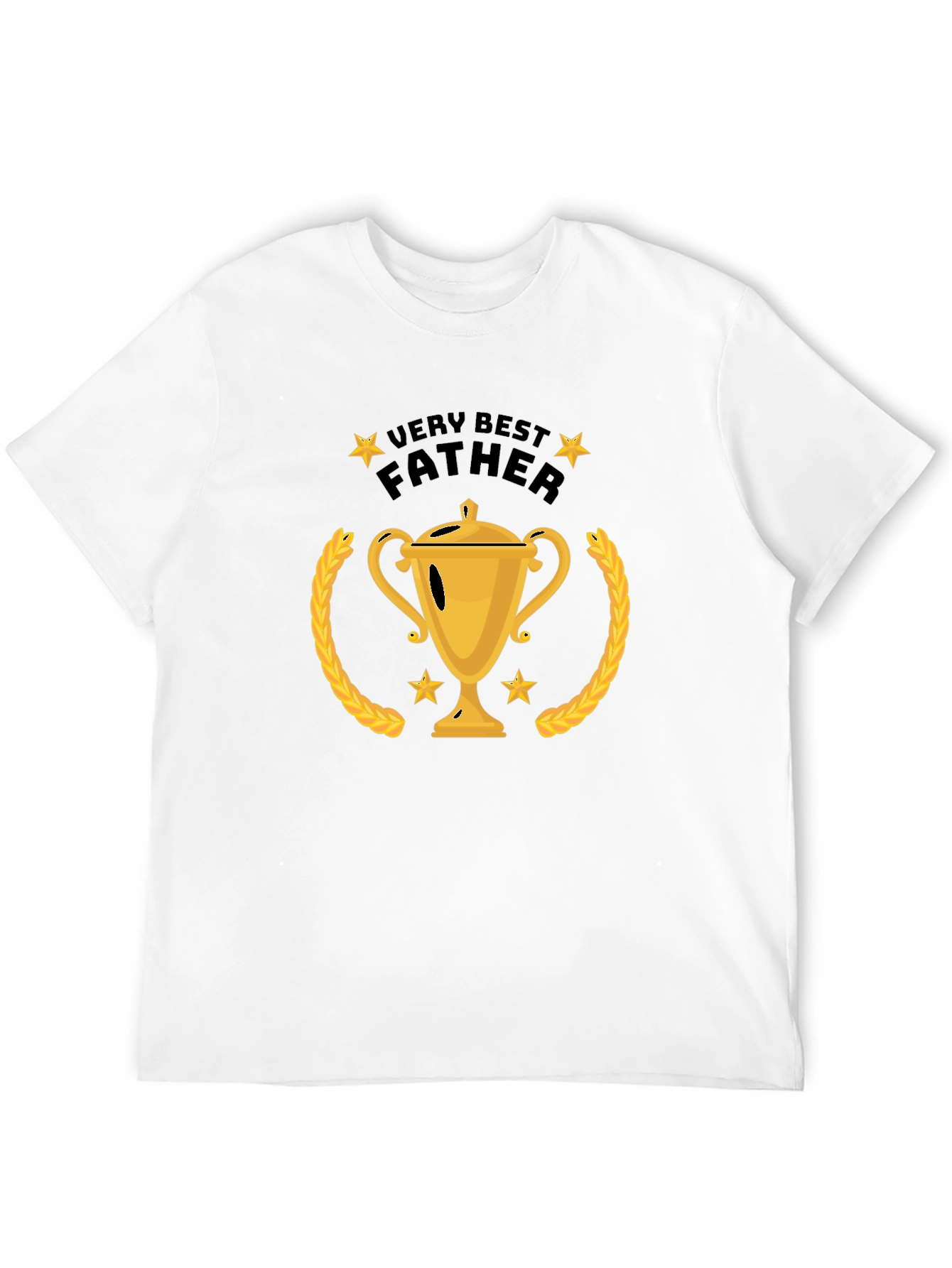 Best Father Trophy T-Shirt - Gift for Dad