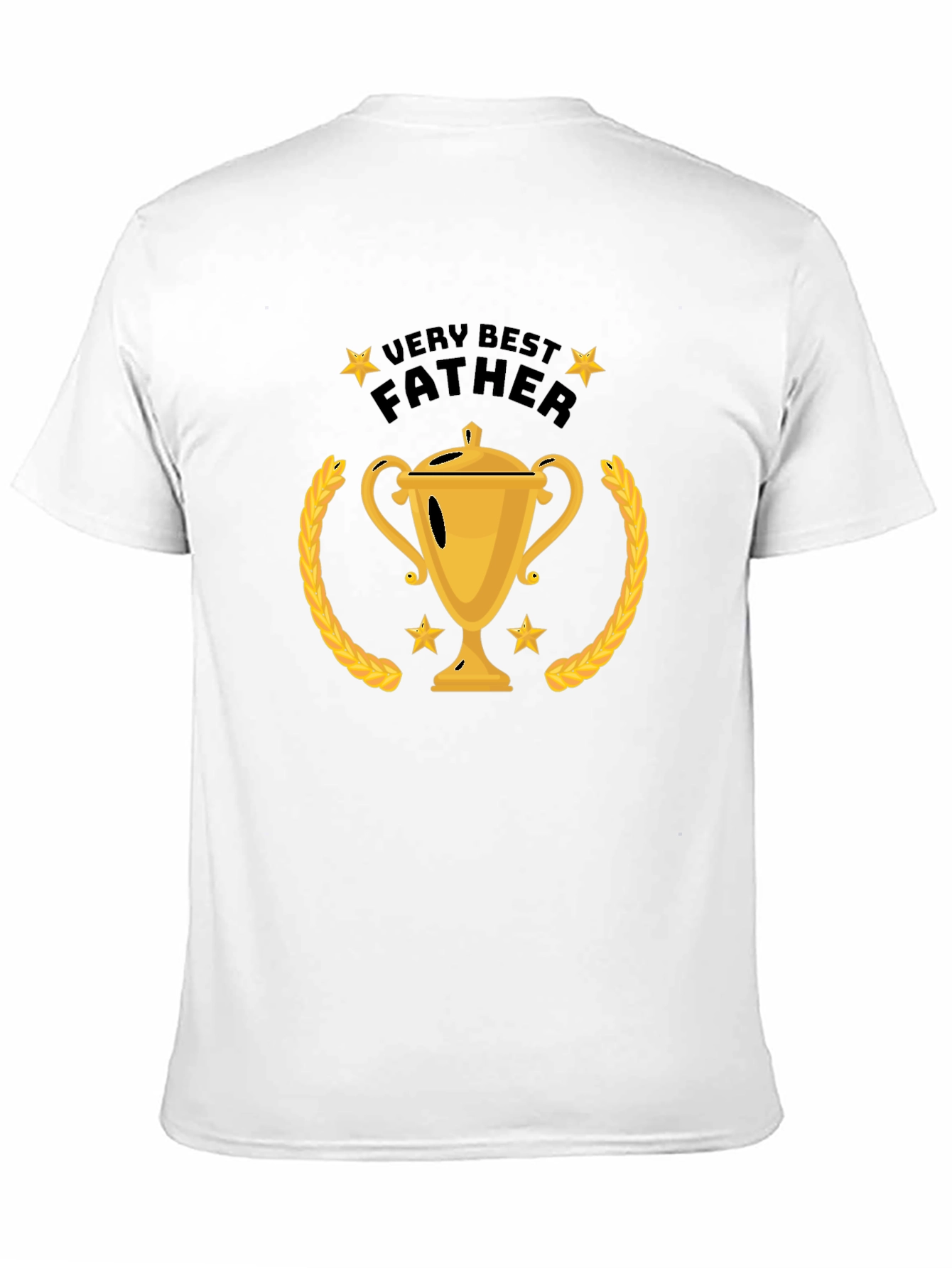 Best Father Trophy T-Shirt - Gift for Dad