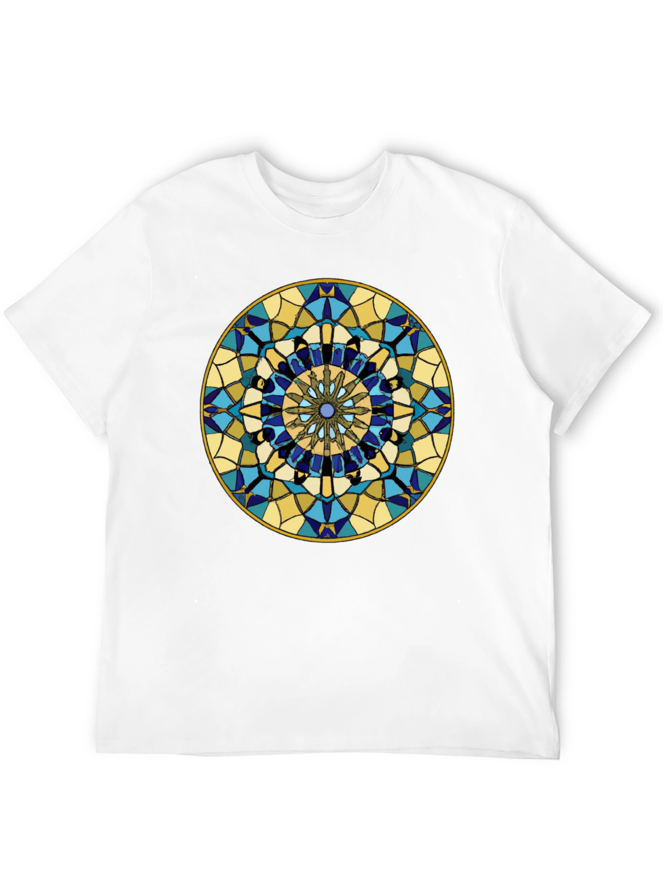 Mandala Graphic Black Tee