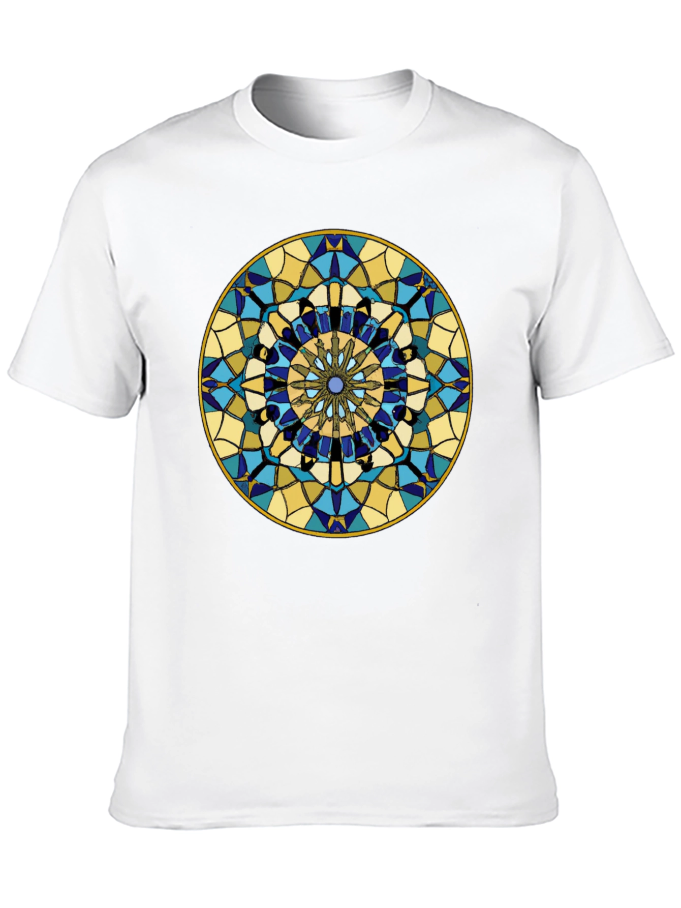 Mandala Graphic Black Tee