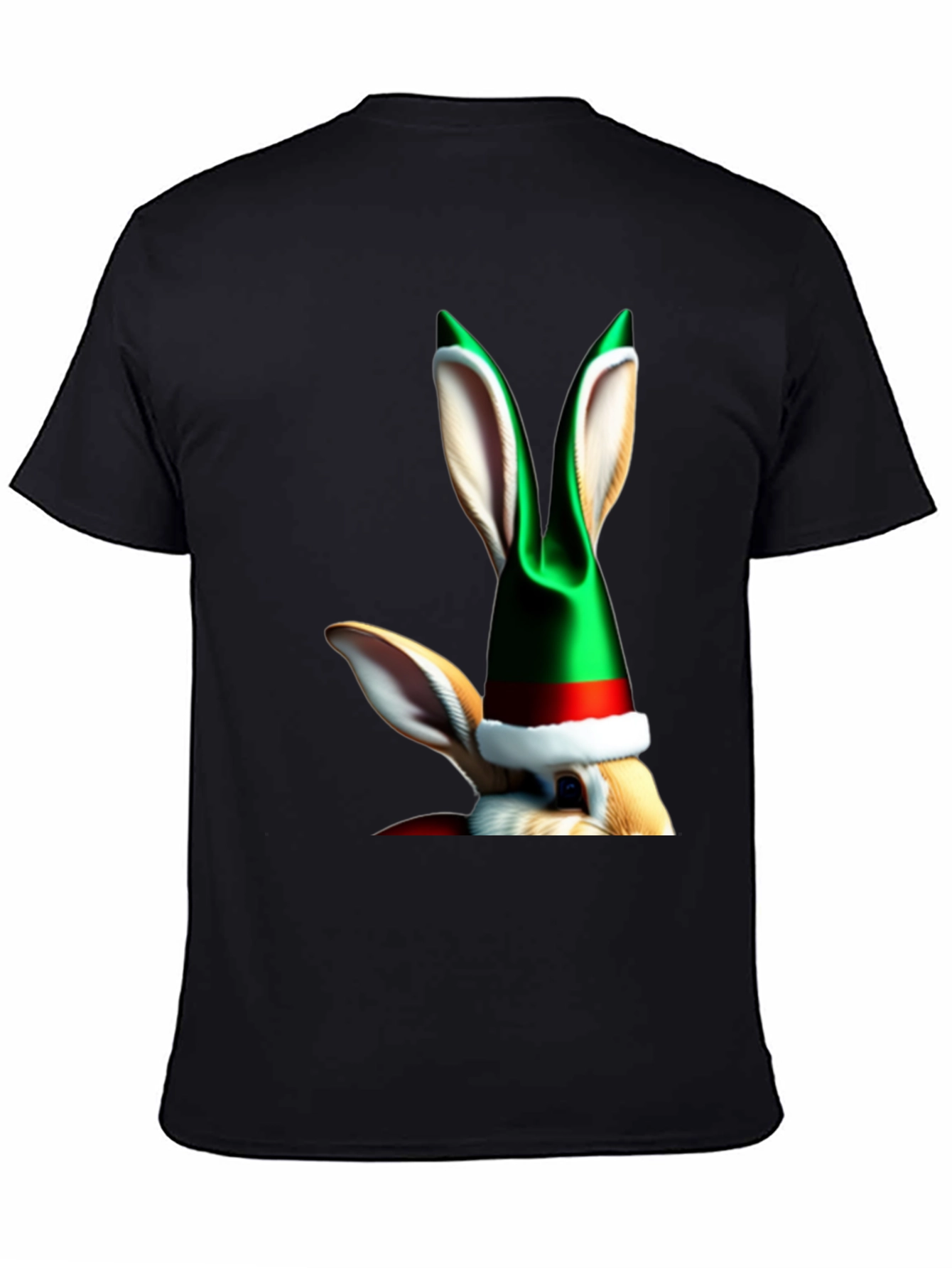 Festive Rabbit Tee - Holiday Humor