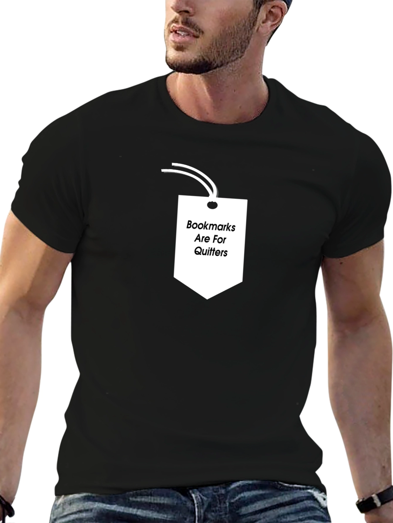 Bookmarks Are For Quitters Graphic Tee