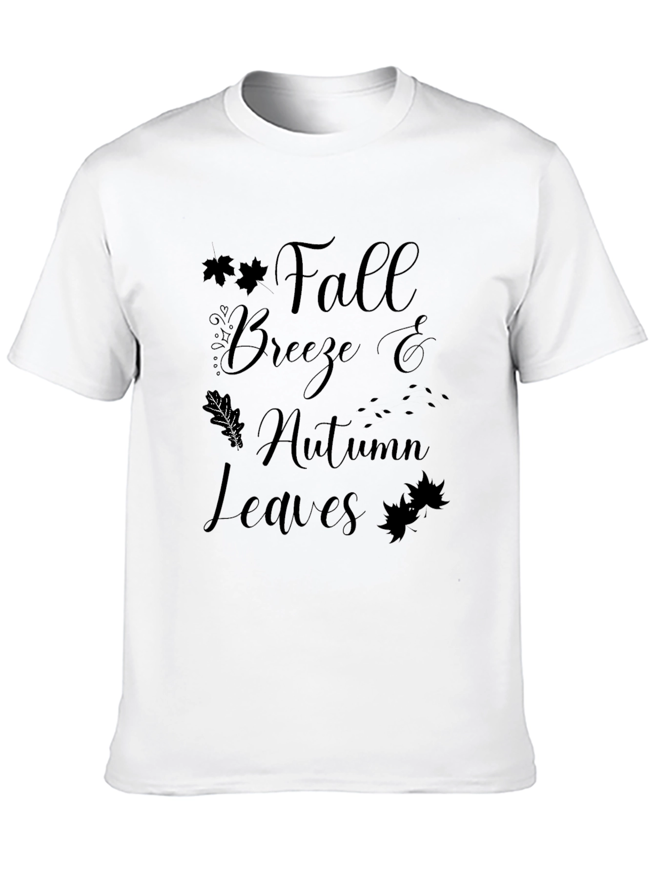 Fall Breeze & Autumn Leaves T-Shirt