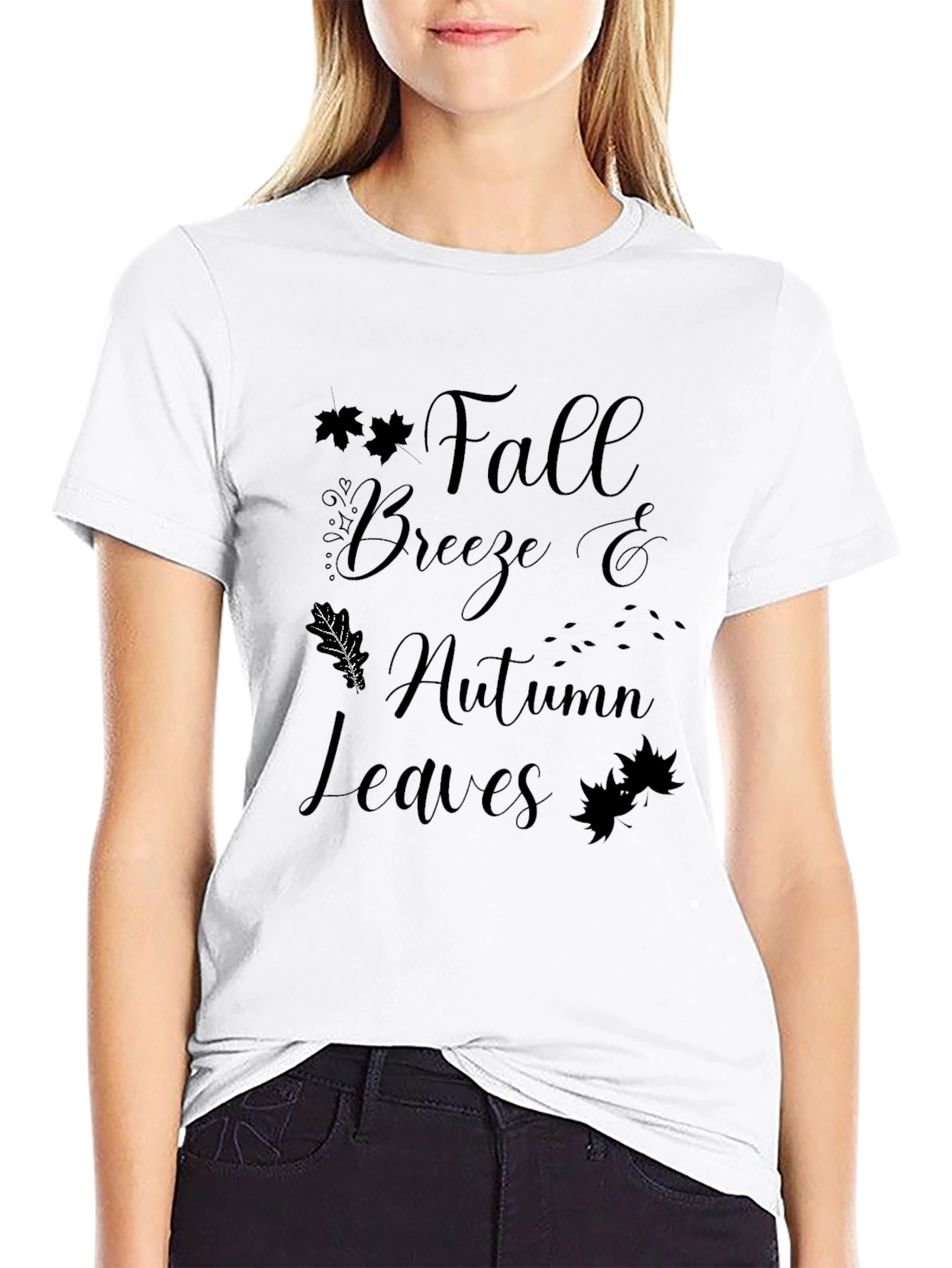 Fall Breeze & Autumn Leaves T-Shirt