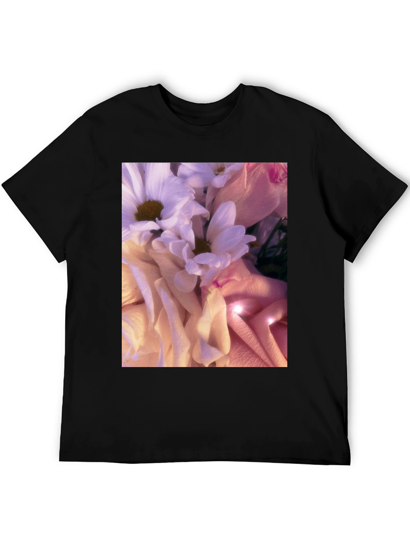 Floral Print T-Shirt - Stylish Soft Blossom Design