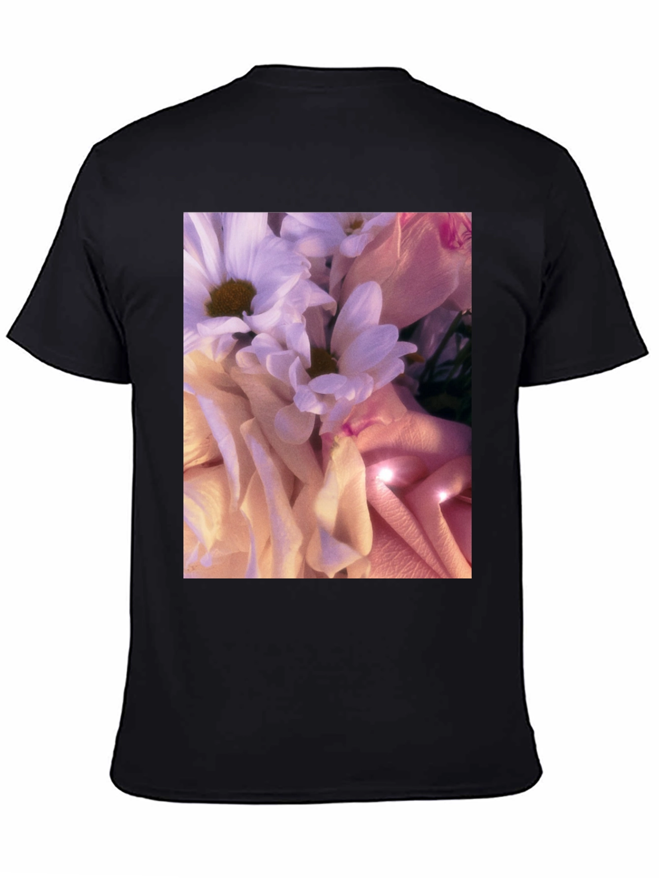 Floral Print T-Shirt - Stylish Soft Blossom Design