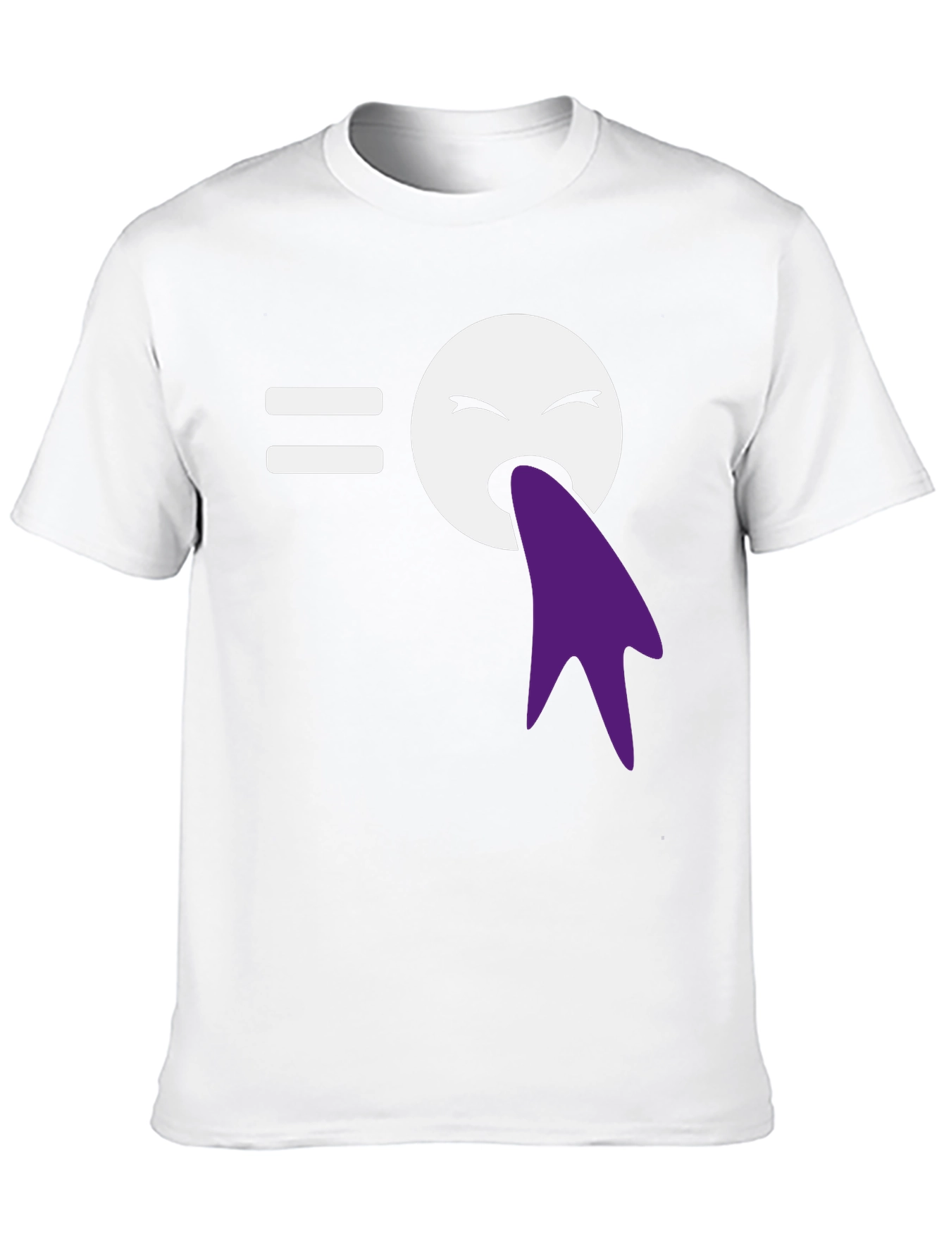 Funny Puking Emoji T-Shirt - Black Graphic Tee