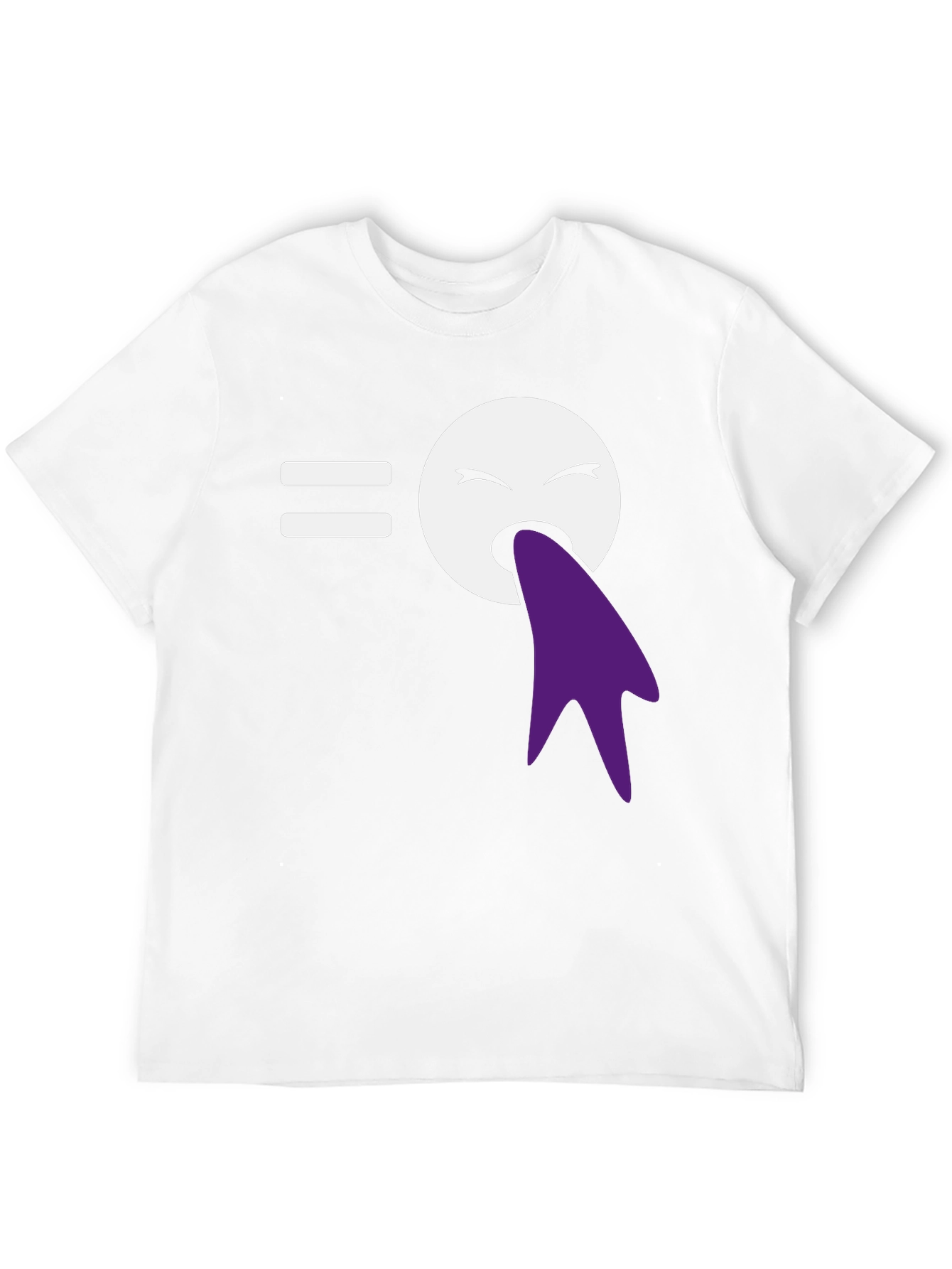 Funny Puking Emoji T-Shirt - Black Graphic Tee