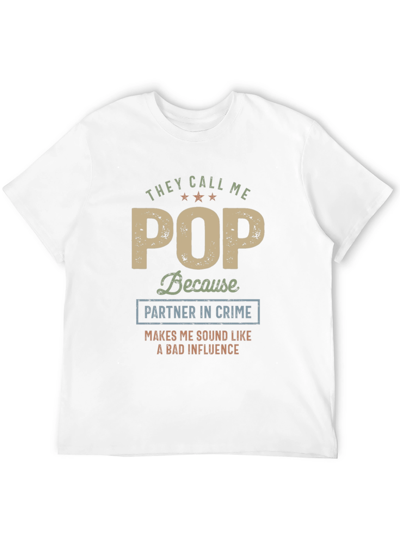 Funny Pop T-Shirt - Partner in Crime