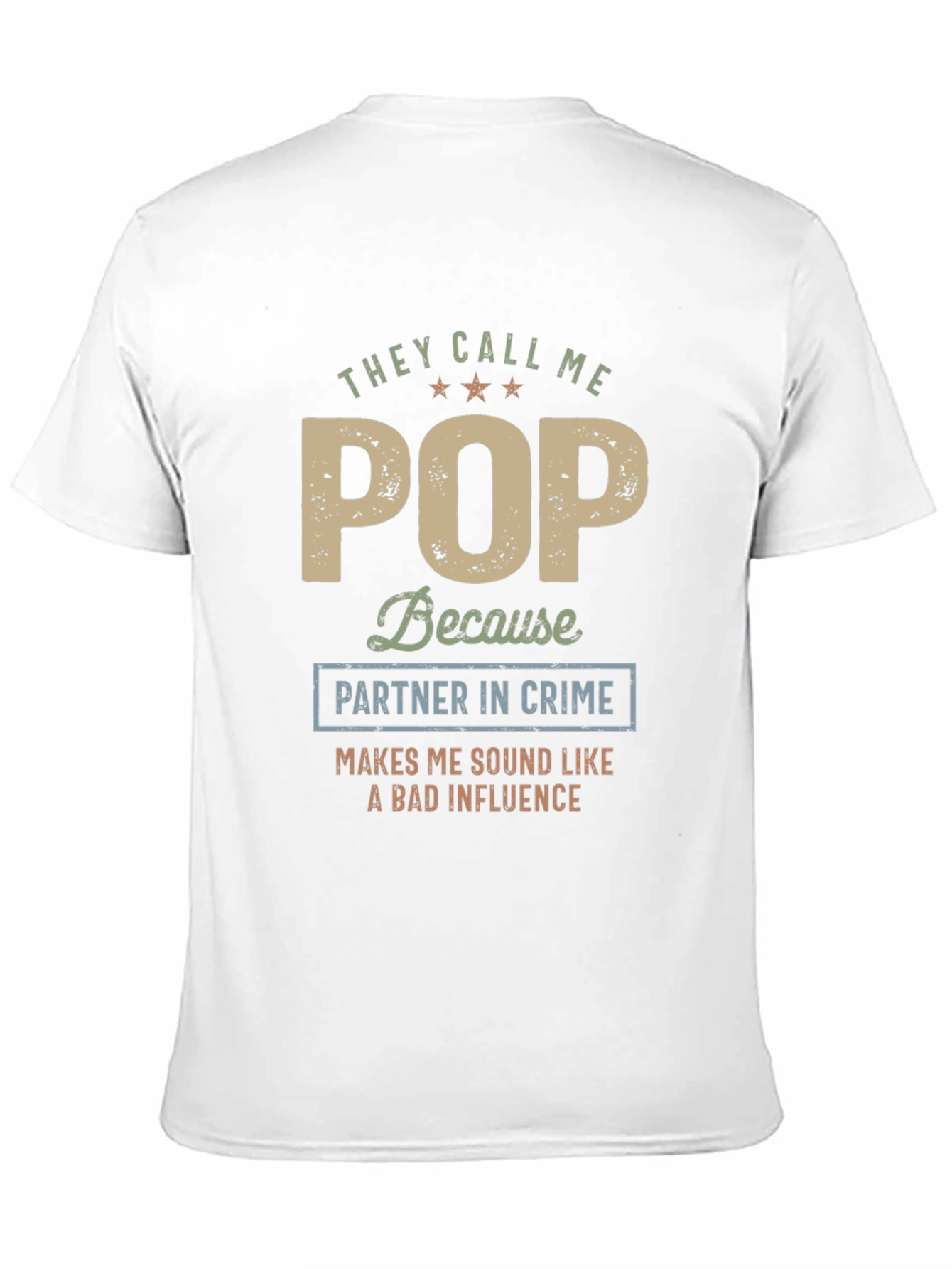 Funny Pop T-Shirt - Partner in Crime