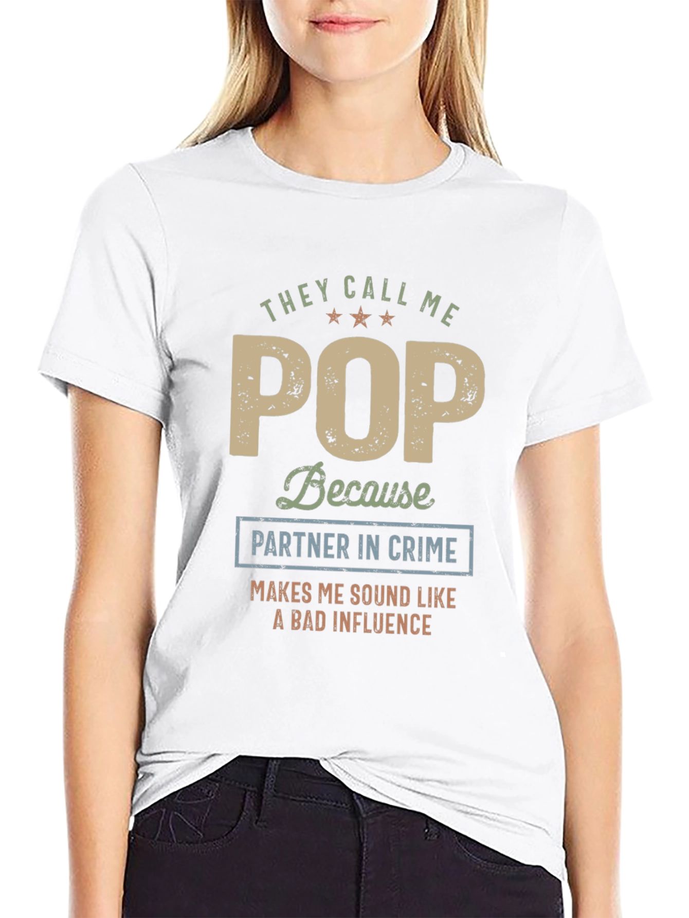 Funny Pop T-Shirt - Partner in Crime