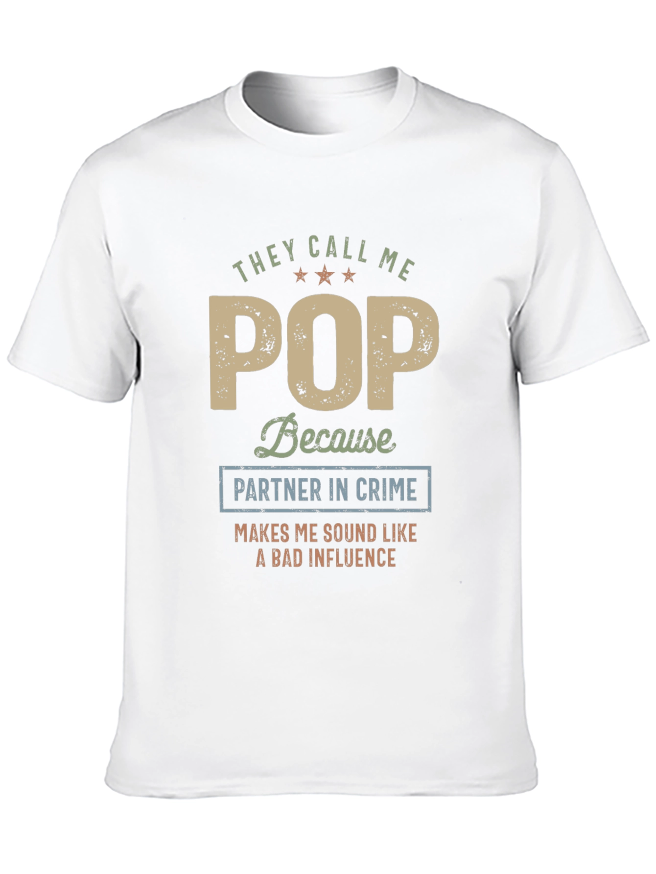 Funny Pop T-Shirt - Partner in Crime
