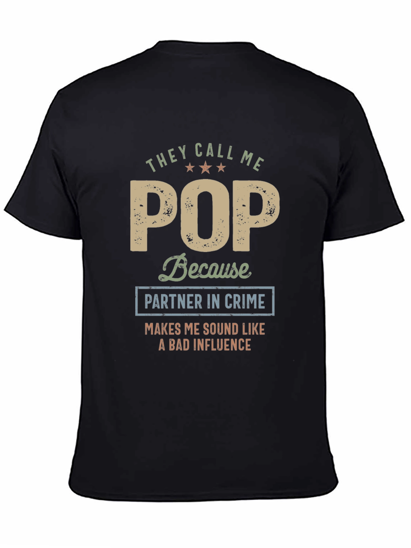 Funny Pop T-Shirt - Partner in Crime