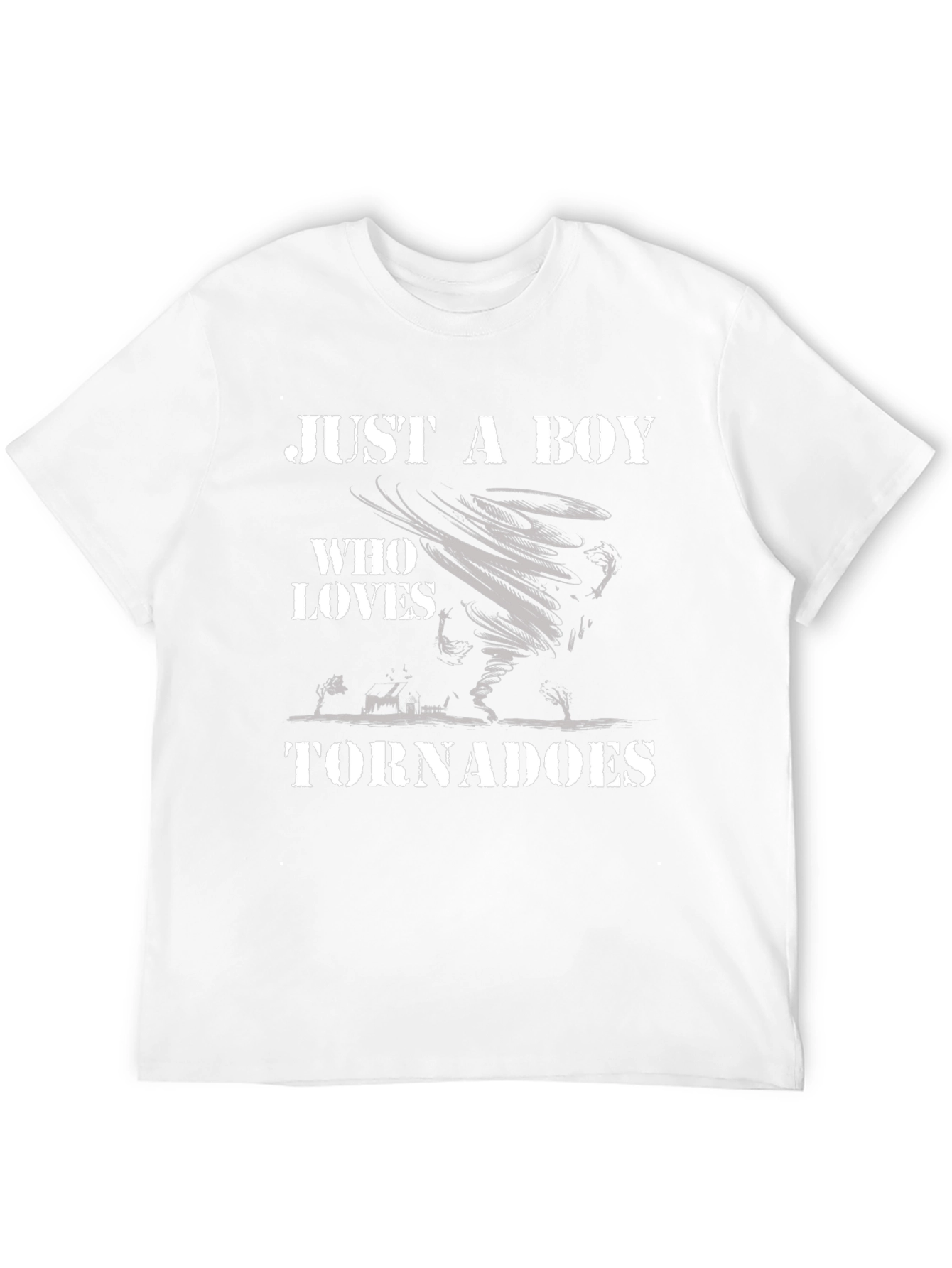 Just a Boy Who Loves Tornadoes T-Shirt