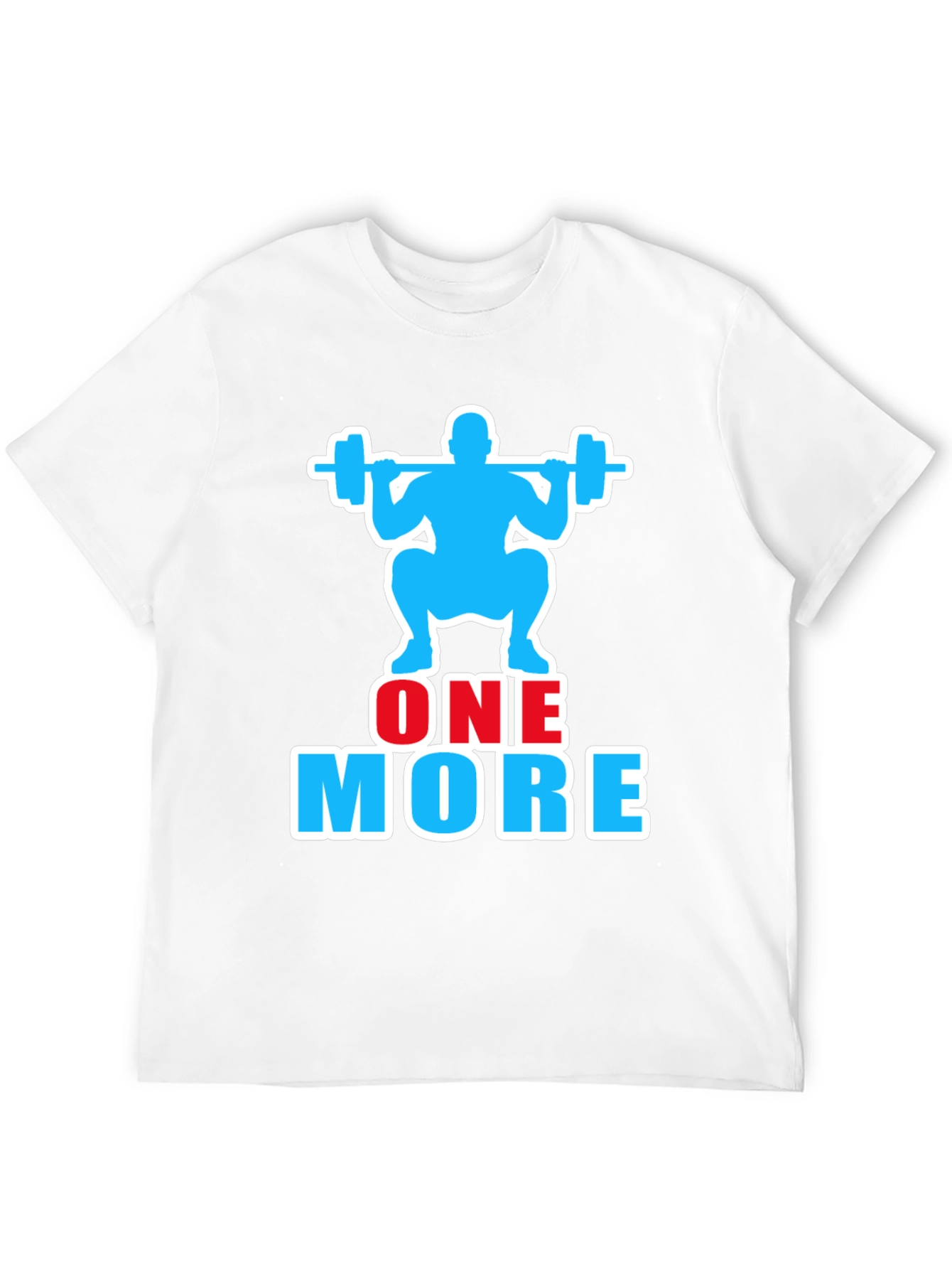 One More Rep Gym Workout Graphic T-Shirt