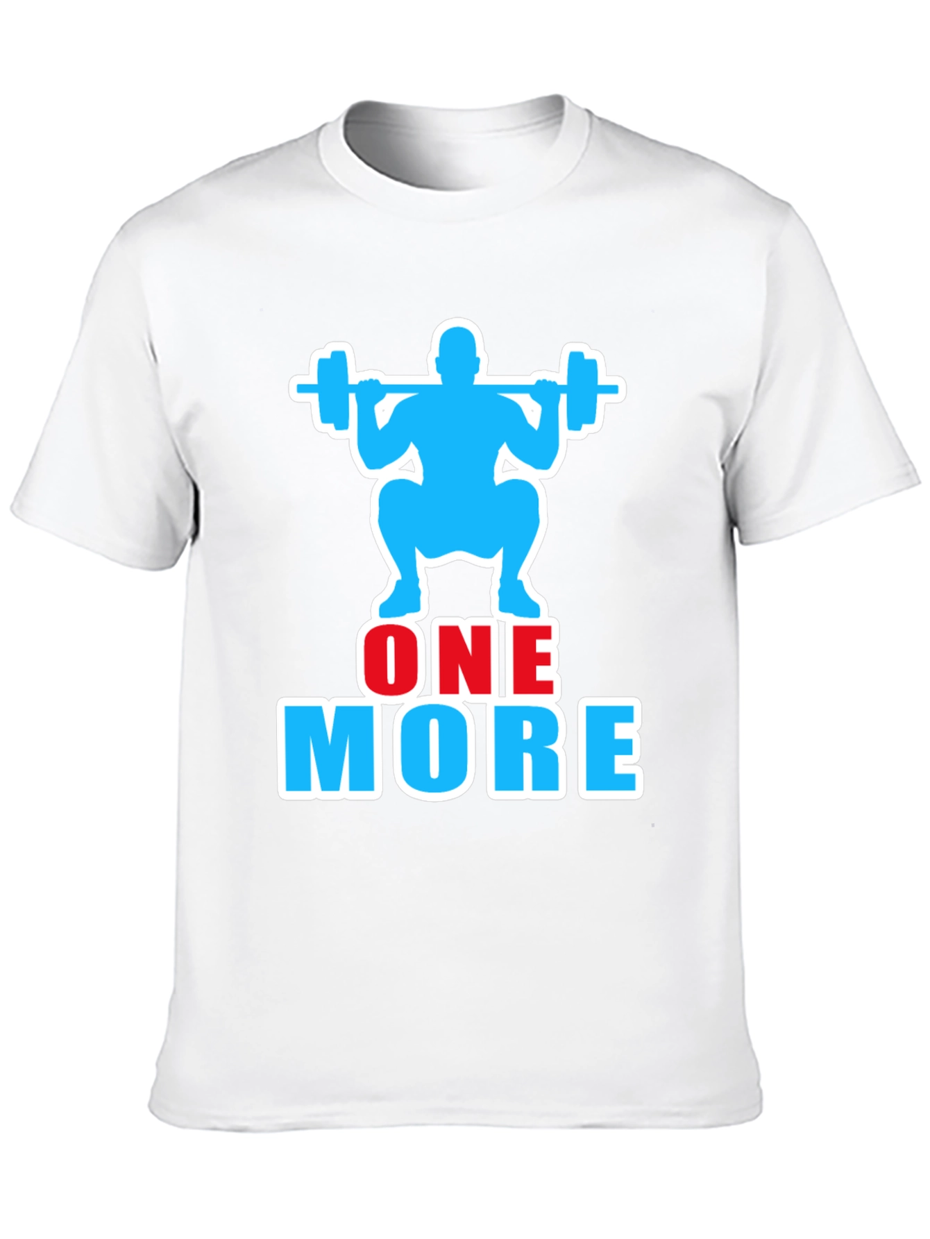 One More Rep Gym Workout Graphic T-Shirt