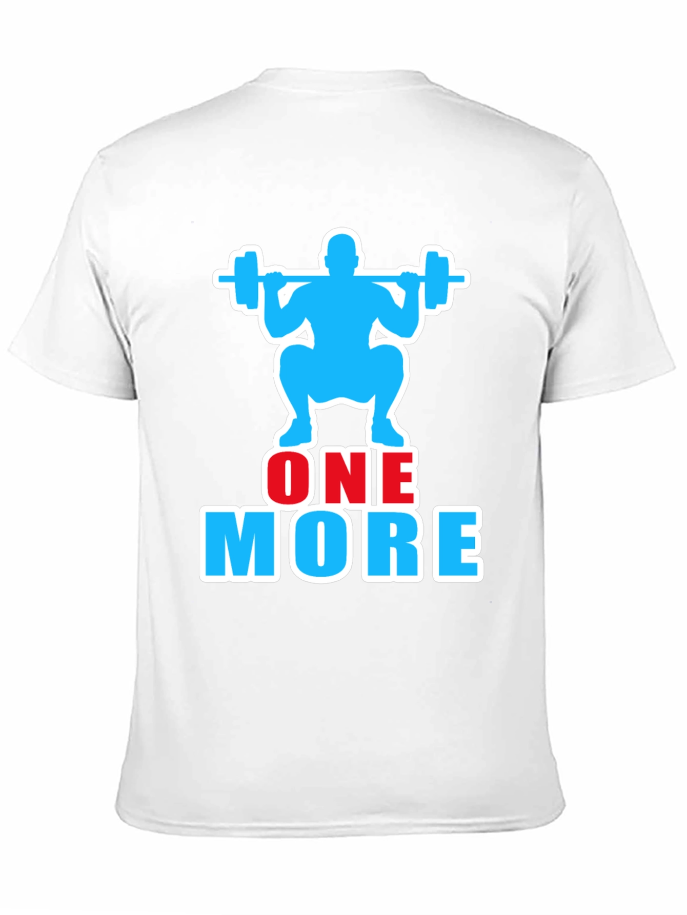 One More Rep Gym Workout Graphic T-Shirt