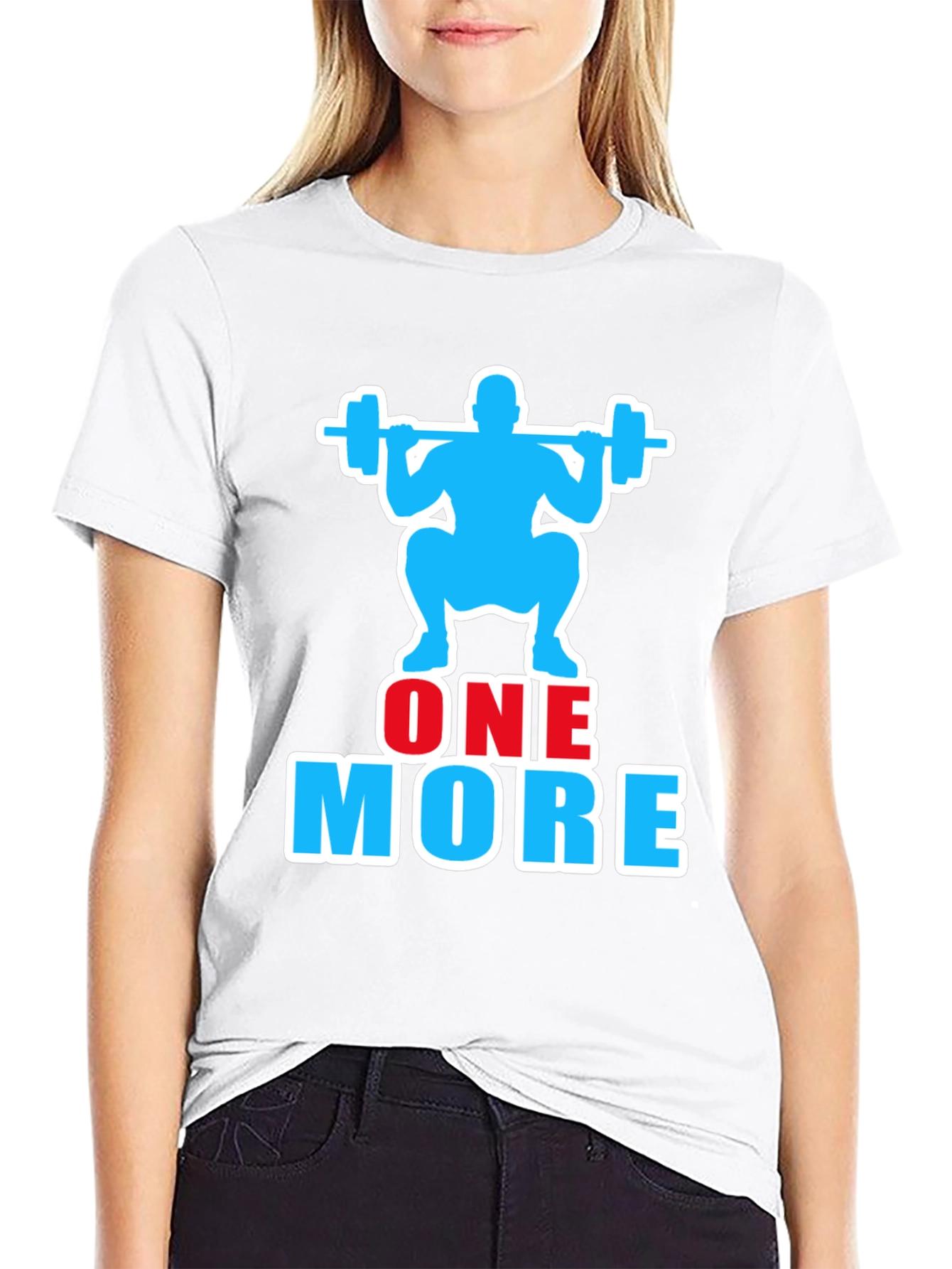 One More Rep Gym Workout Graphic T-Shirt