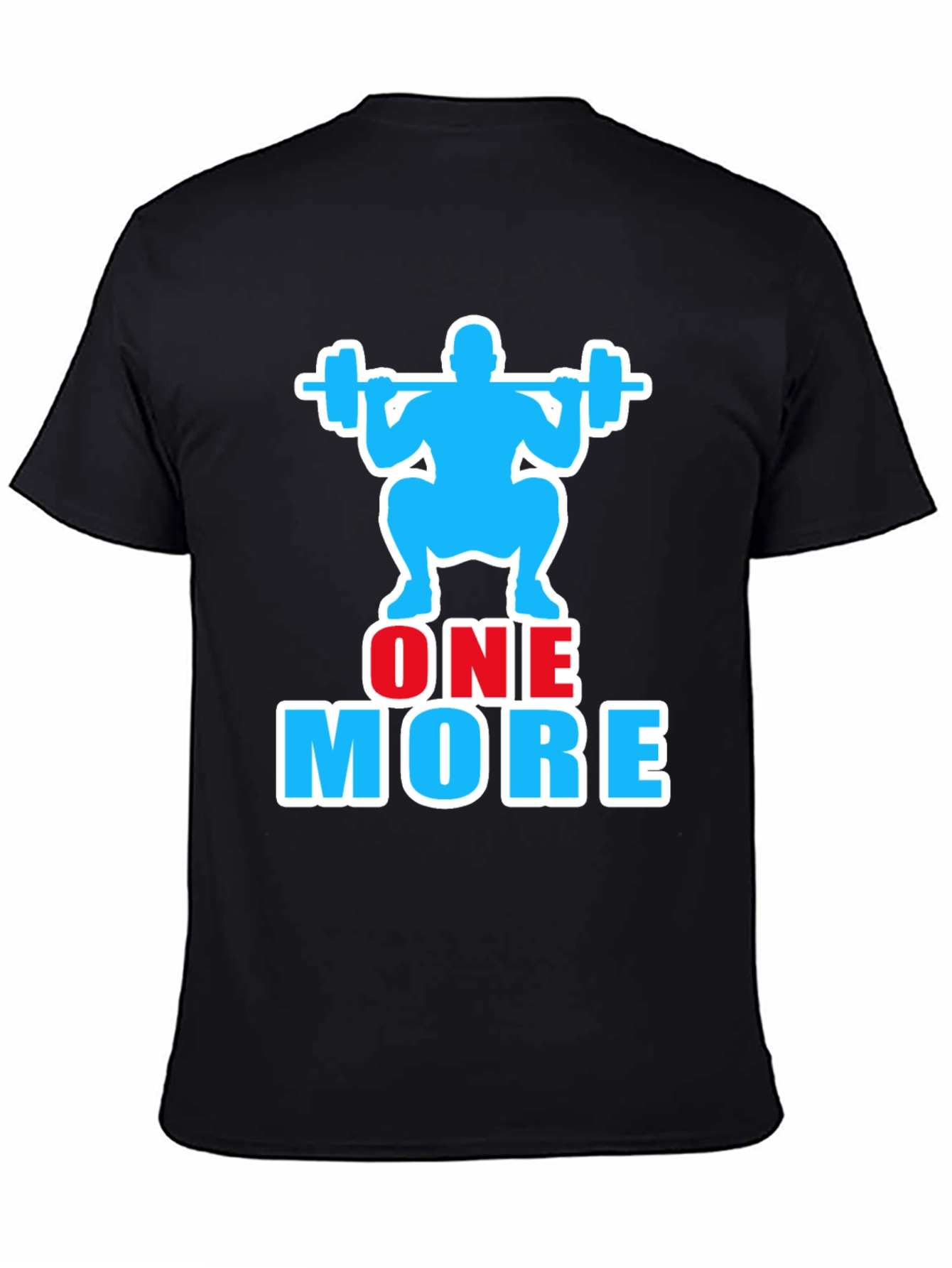 One More Rep Gym Workout Graphic T-Shirt