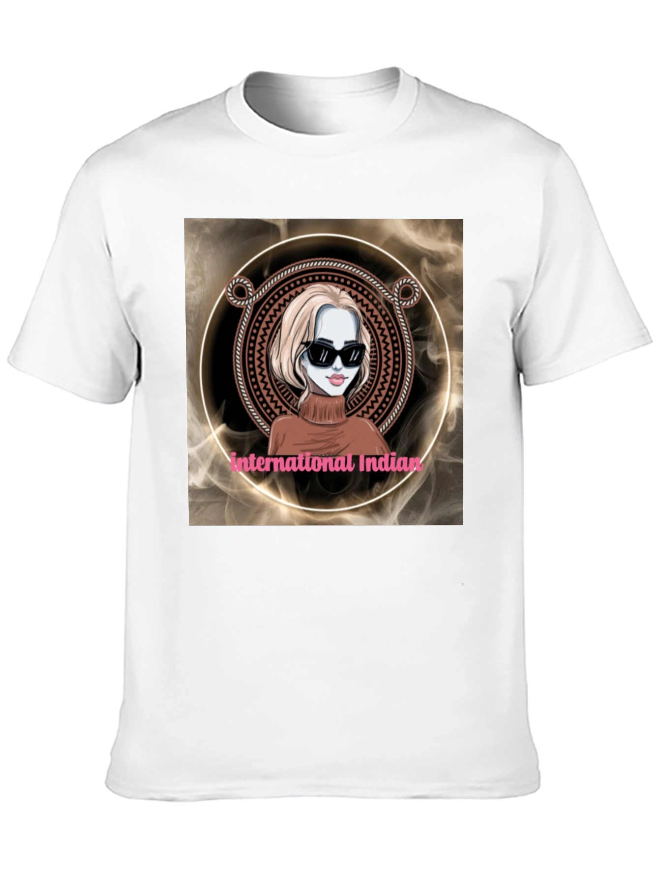 International Indian Graphic T-Shirt