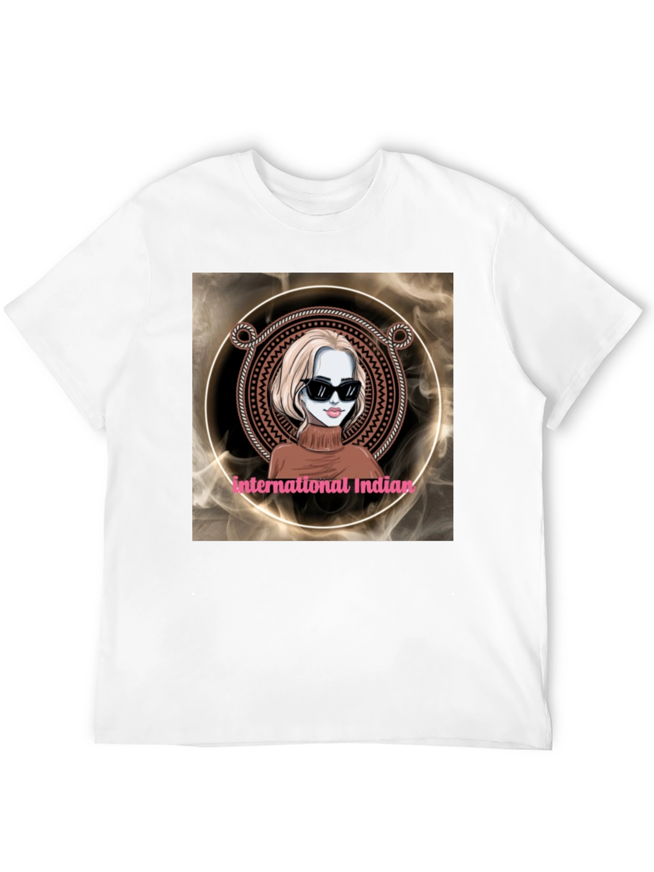 International Indian Graphic T-Shirt