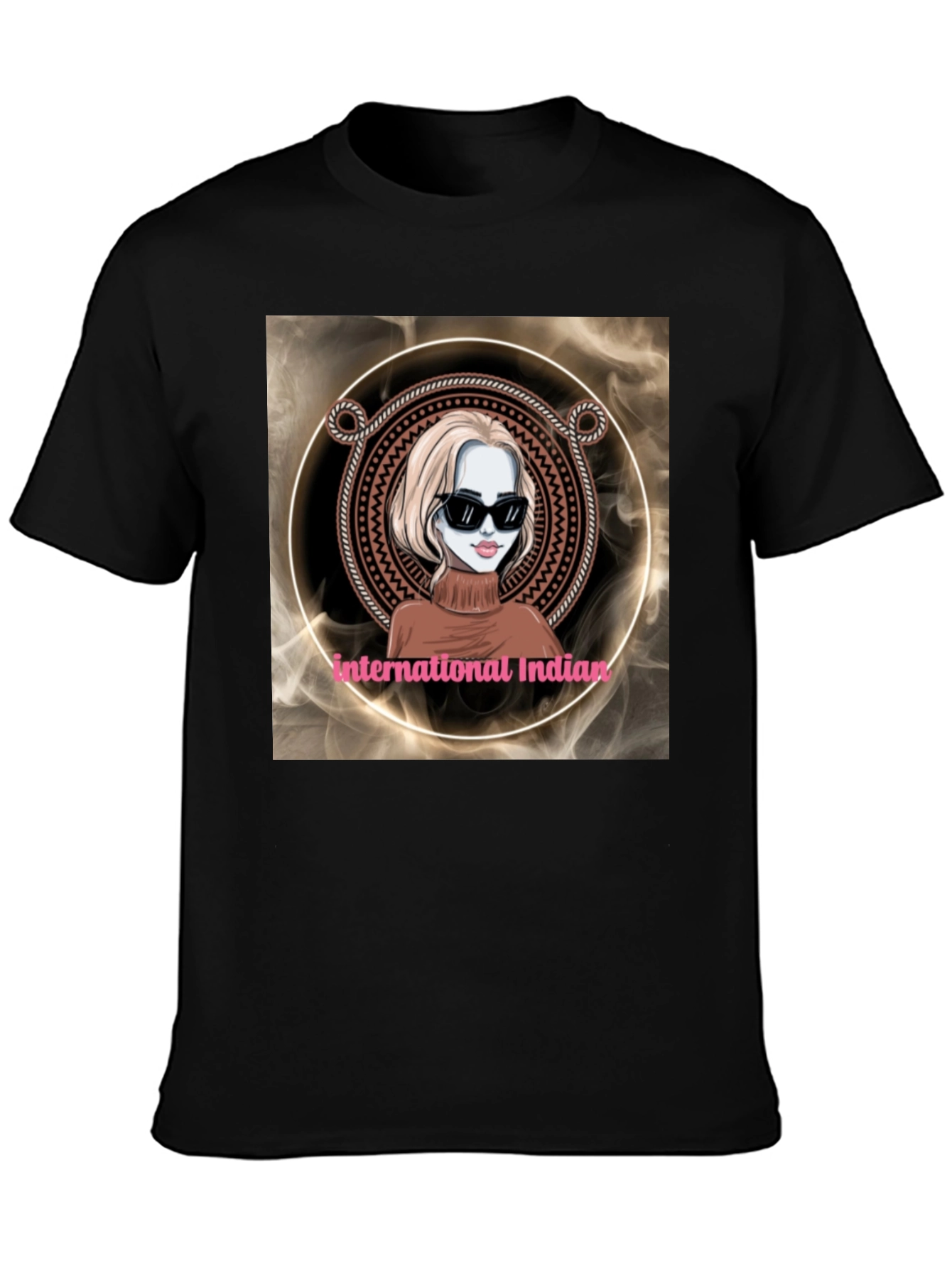 International Indian Graphic T-Shirt