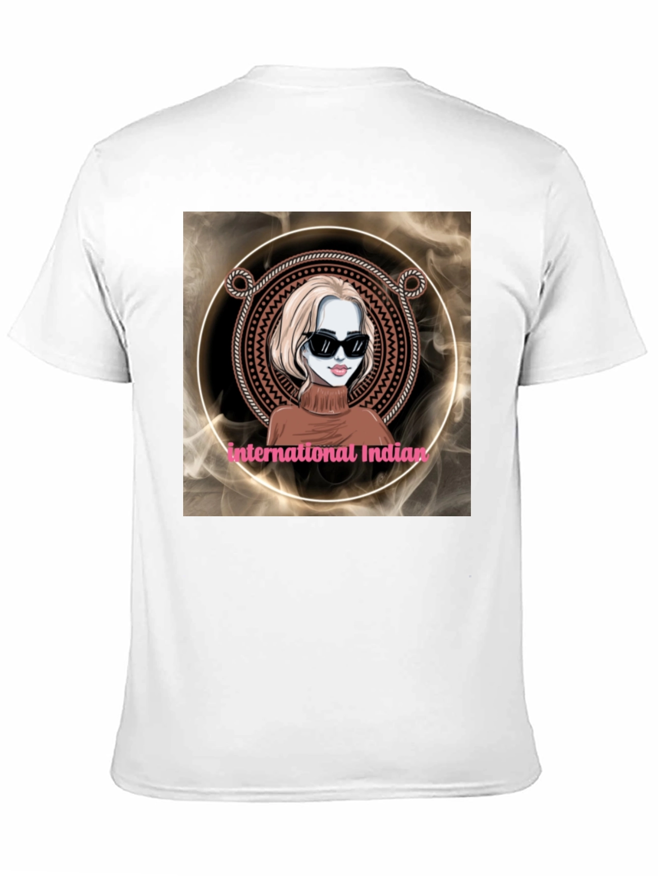 International Indian Graphic T-Shirt
